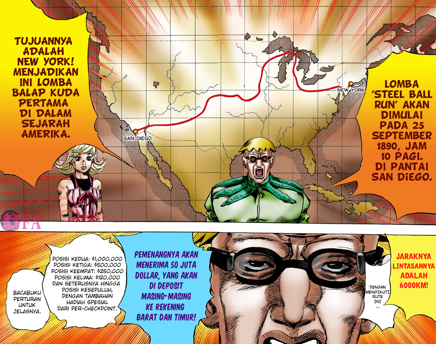 JoJo no Kimyou na Bouken: Steel Ball Run(Official Colored) Konferensi Pers Steel Ball Run 第19页