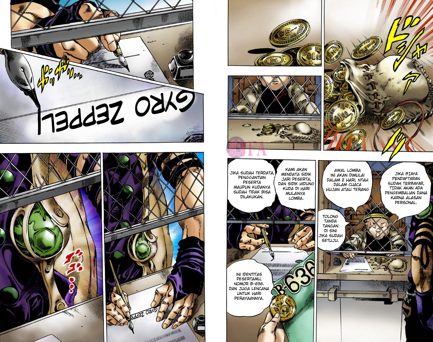 JoJo no Kimyou na Bouken: Steel Ball Run(Official Colored) Konferensi Pers Steel Ball Run 第24页