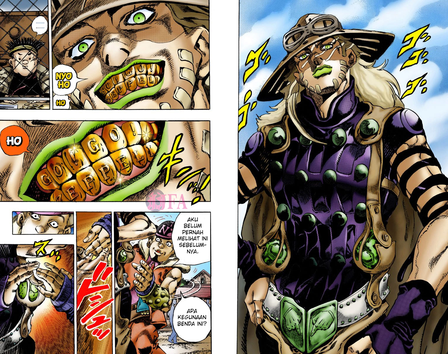 JoJo no Kimyou na Bouken: Steel Ball Run(Official Colored) Konferensi Pers Steel Ball Run 第25页
