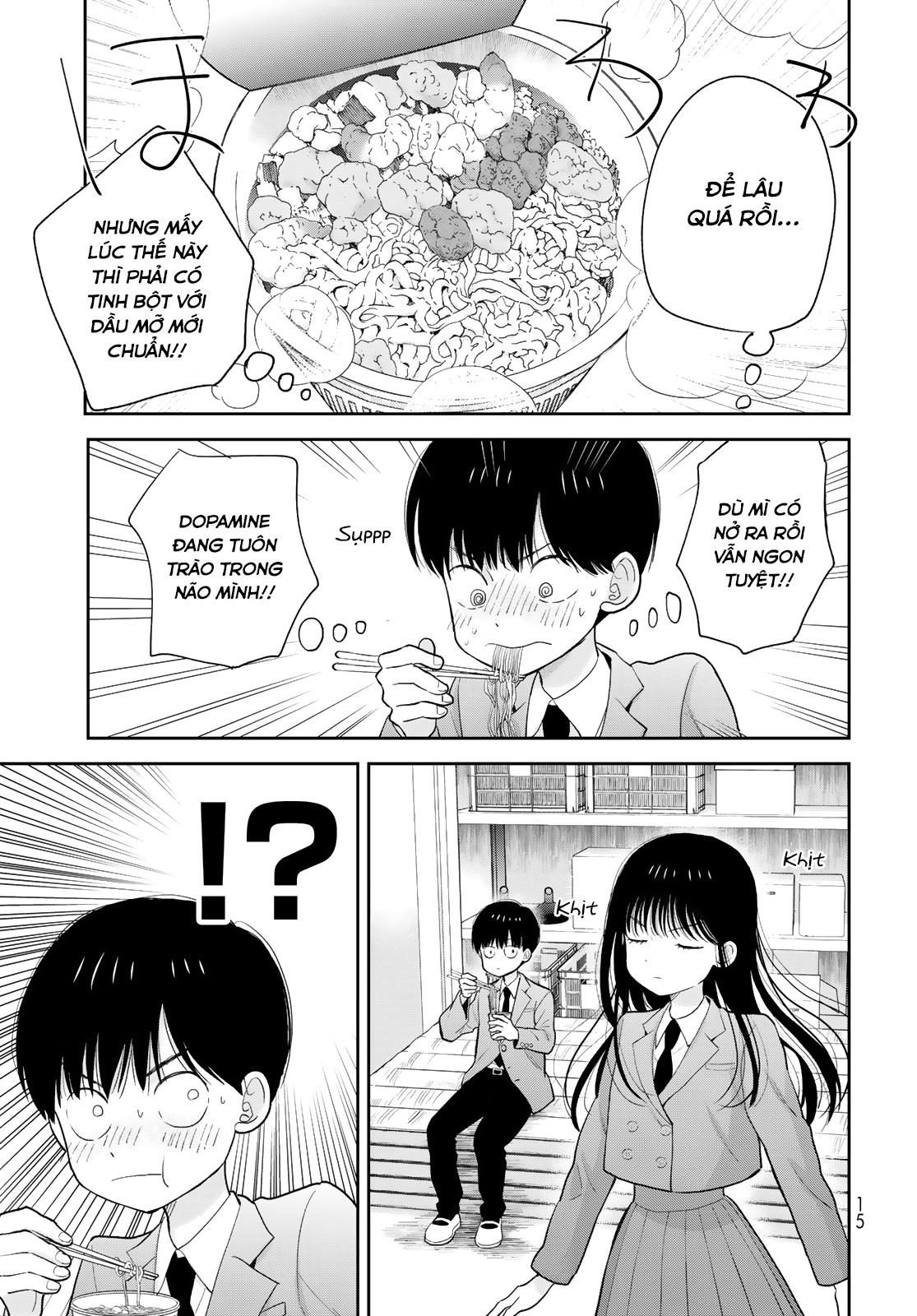Boku dake ga Shitterun daze Thật may vì lúc đó mình đã ở trong nhà kho thể dục dụng cụ 第14页