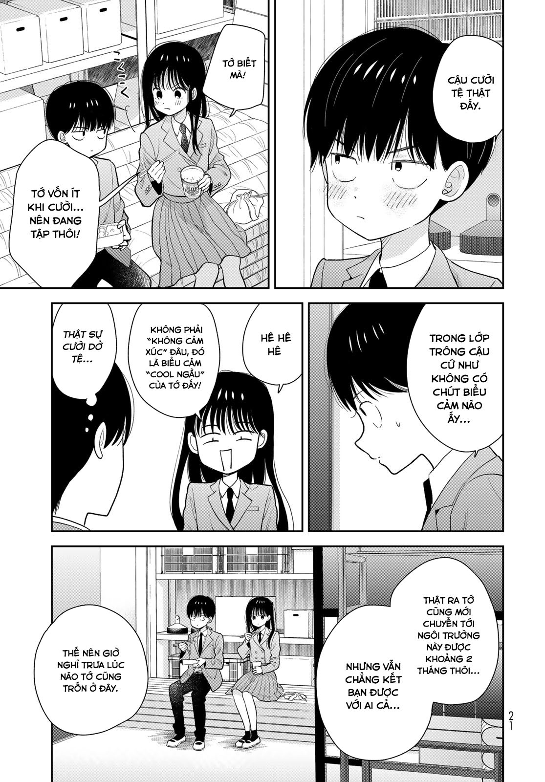 Boku dake ga Shitterun daze Thật may vì lúc đó mình đã ở trong nhà kho thể dục dụng cụ 第20页