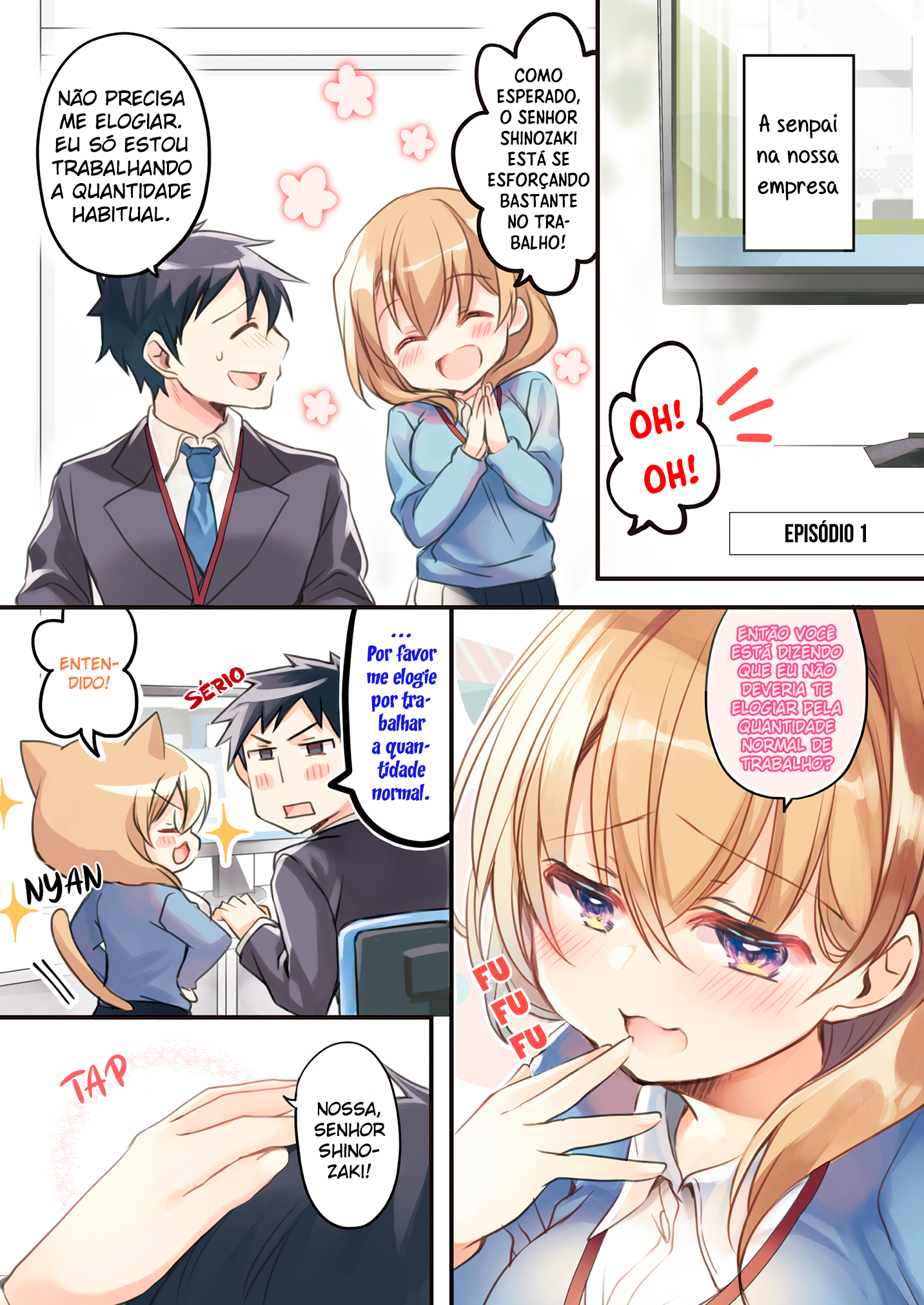 Uchi no Kaisha no Chiisai Senpai no Hanashi Episódio 1 第7页