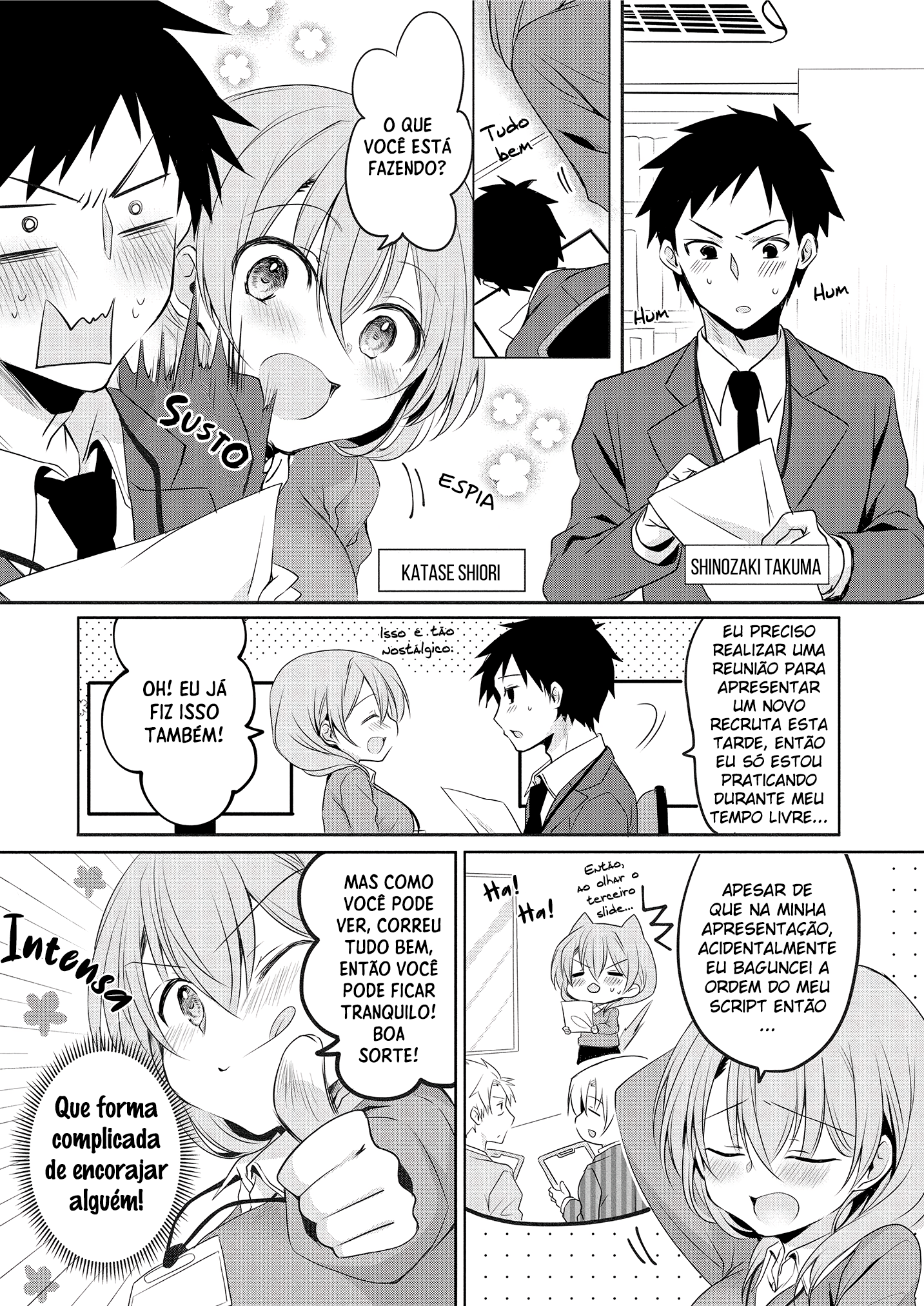Uchi no Kaisha no Chiisai Senpai no Hanashi Episódio 1 第9页