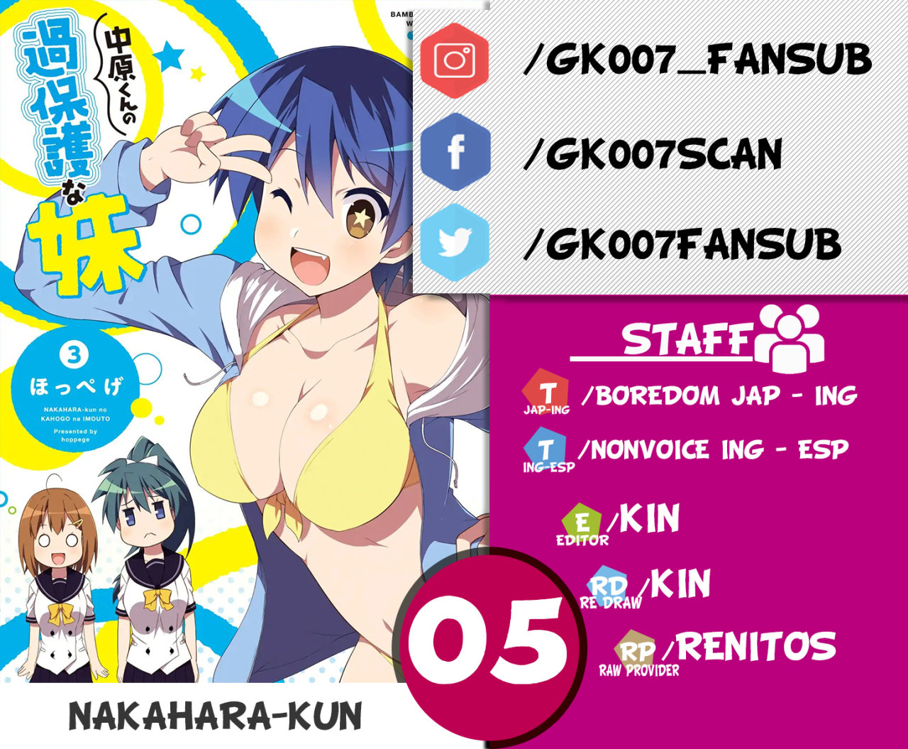 Nakahara-kun no Kahogo na Imouto Vol. 1 Ch. 5 第1页