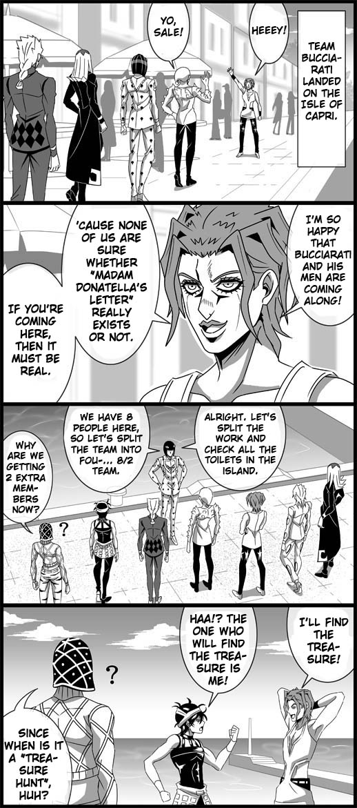 Jojo's Bizarre Adventure - GioGio's Bizarre Treasure Hunt (Doujinshi) Ch. 5 第1页