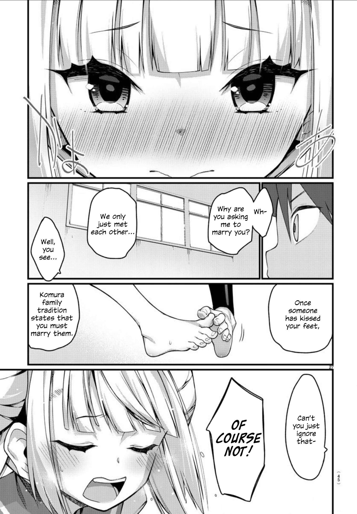 Ashi Gei Shoujo Komura-san Step 1: Komura-San 第29页