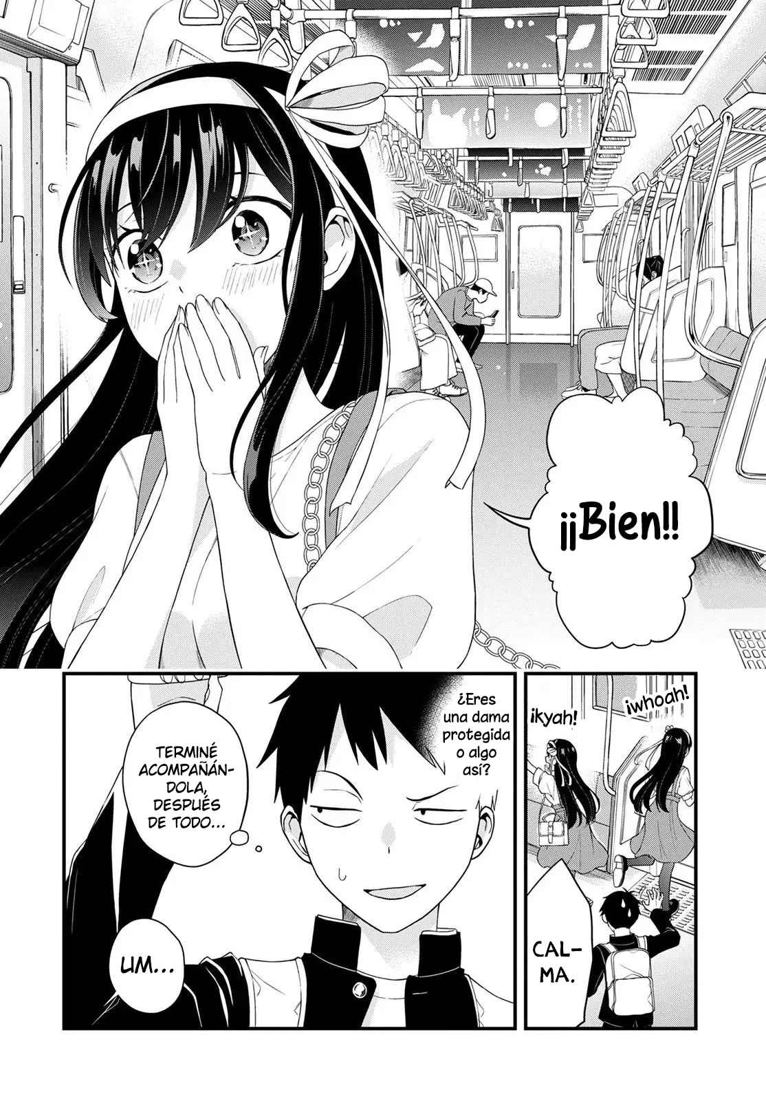 Hajimete no Ojou-sama Mi primera vez en tren 第12页