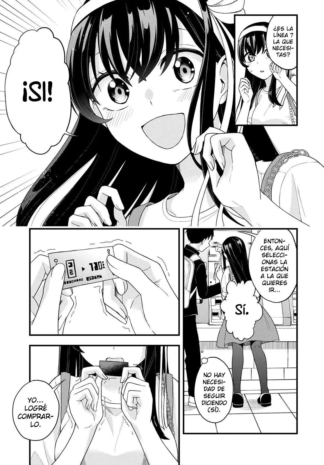 Hajimete no Ojou-sama Mi primera vez en tren 第7页