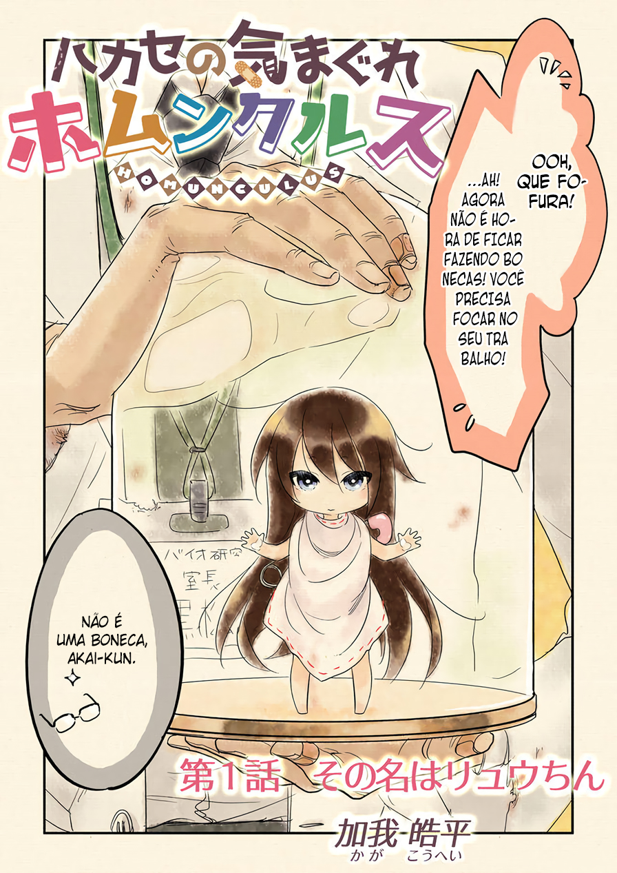 Hakase no Kimagure Homunculus Seu nome é Ryuuchin 第6页