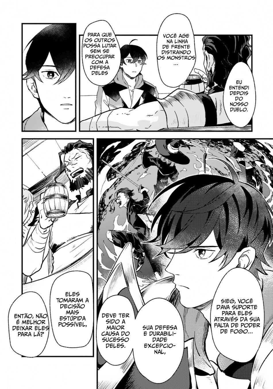 Sono Monban, Saikyou ni Tsuki: Tsuihou Sareta Bougyoryoku 9999 no Senshi, Outo no Monban to shite Musou Suru Vol. 1 Ch. 2 第23页