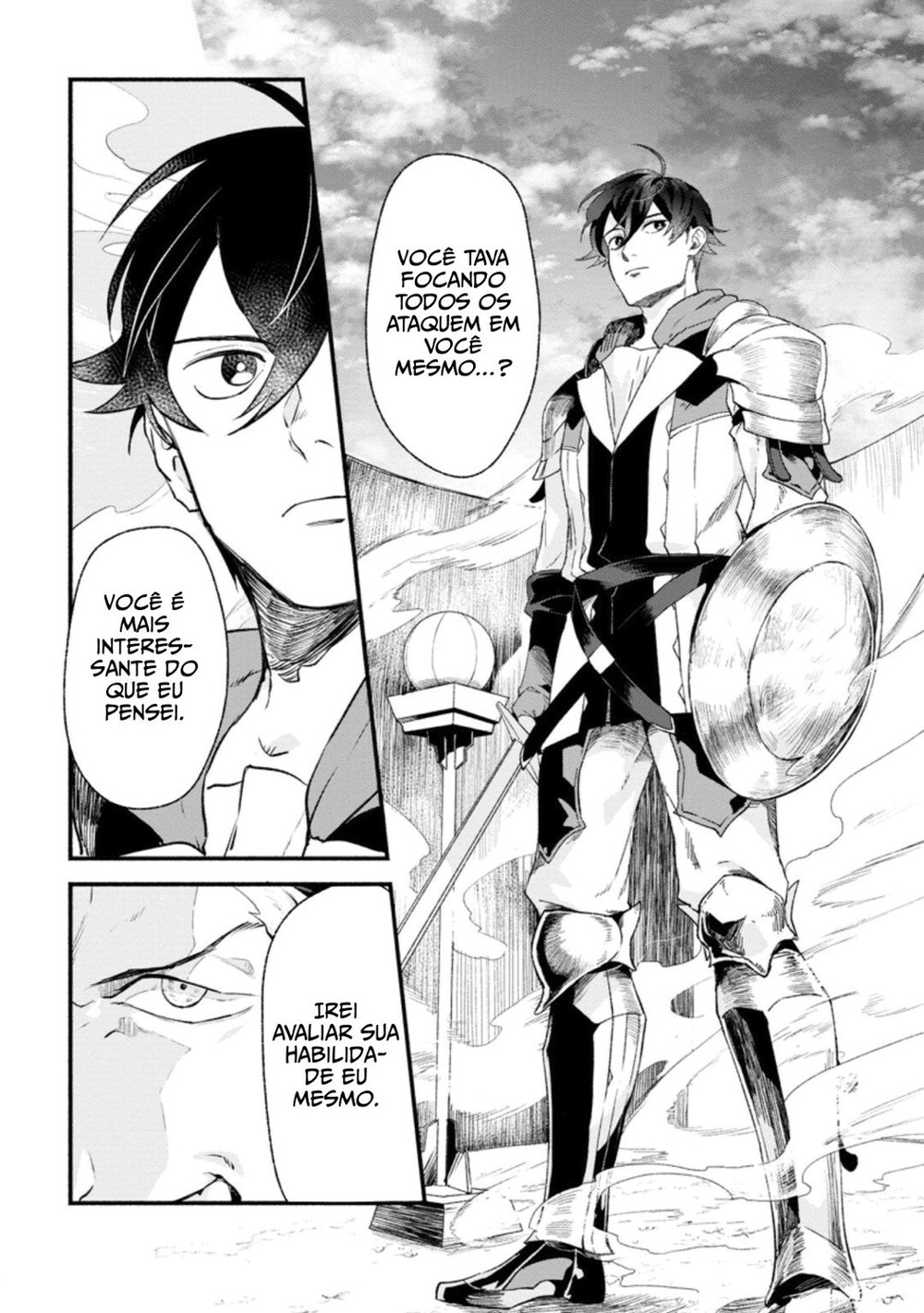 Sono Monban, Saikyou ni Tsuki: Tsuihou Sareta Bougyoryoku 9999 no Senshi, Outo no Monban to shite Musou Suru Vol. 1 Ch. 2 第4页