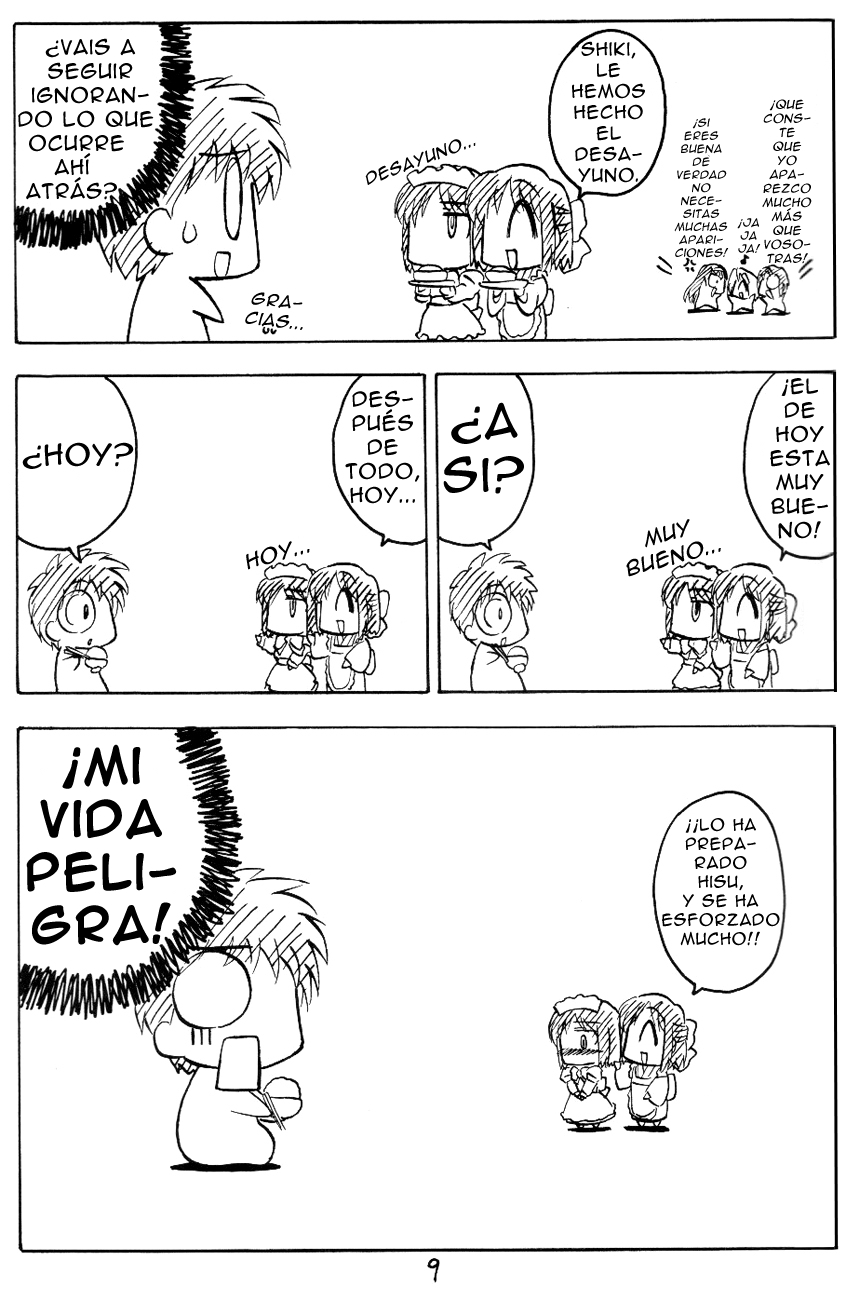 Tsukihime - Kohakuriko (Doujinshi) Desayuno en la mansión Tohno 第8页
