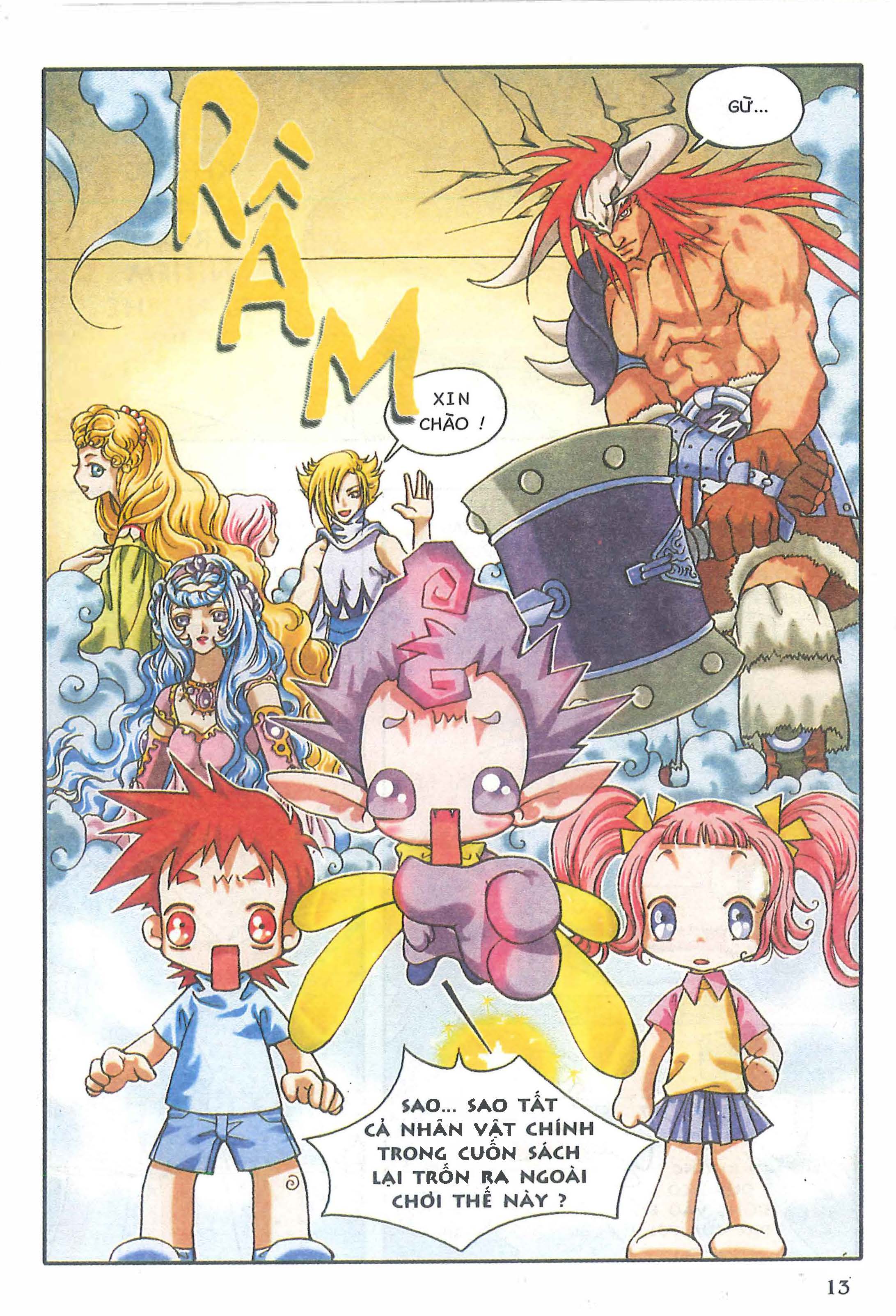 Norse Mythology in Comics Kim Đồng Booklet 1 第15页