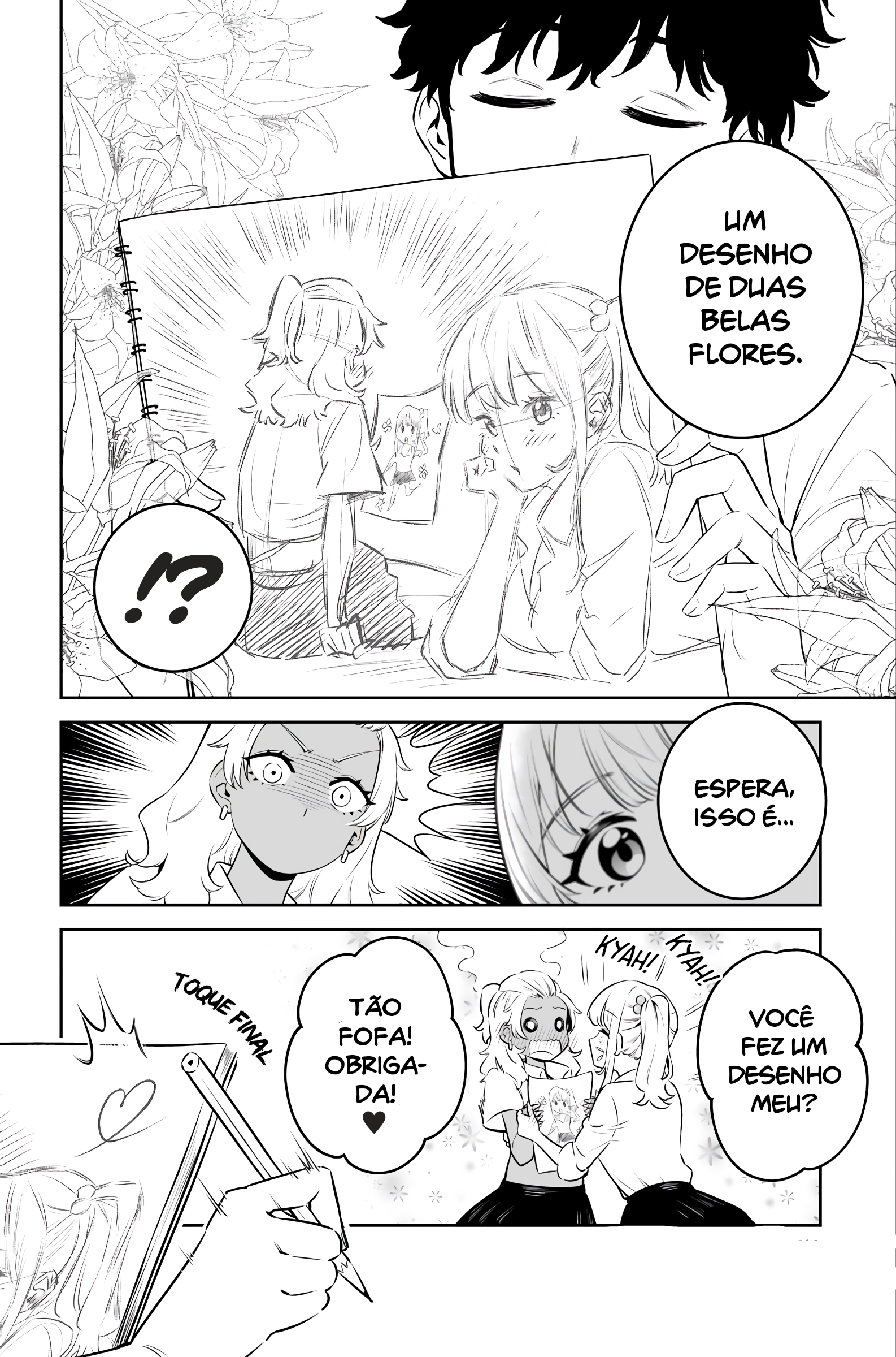 Shiro Gal to Kuro Gal no Yuuwaku Retrato 第4页