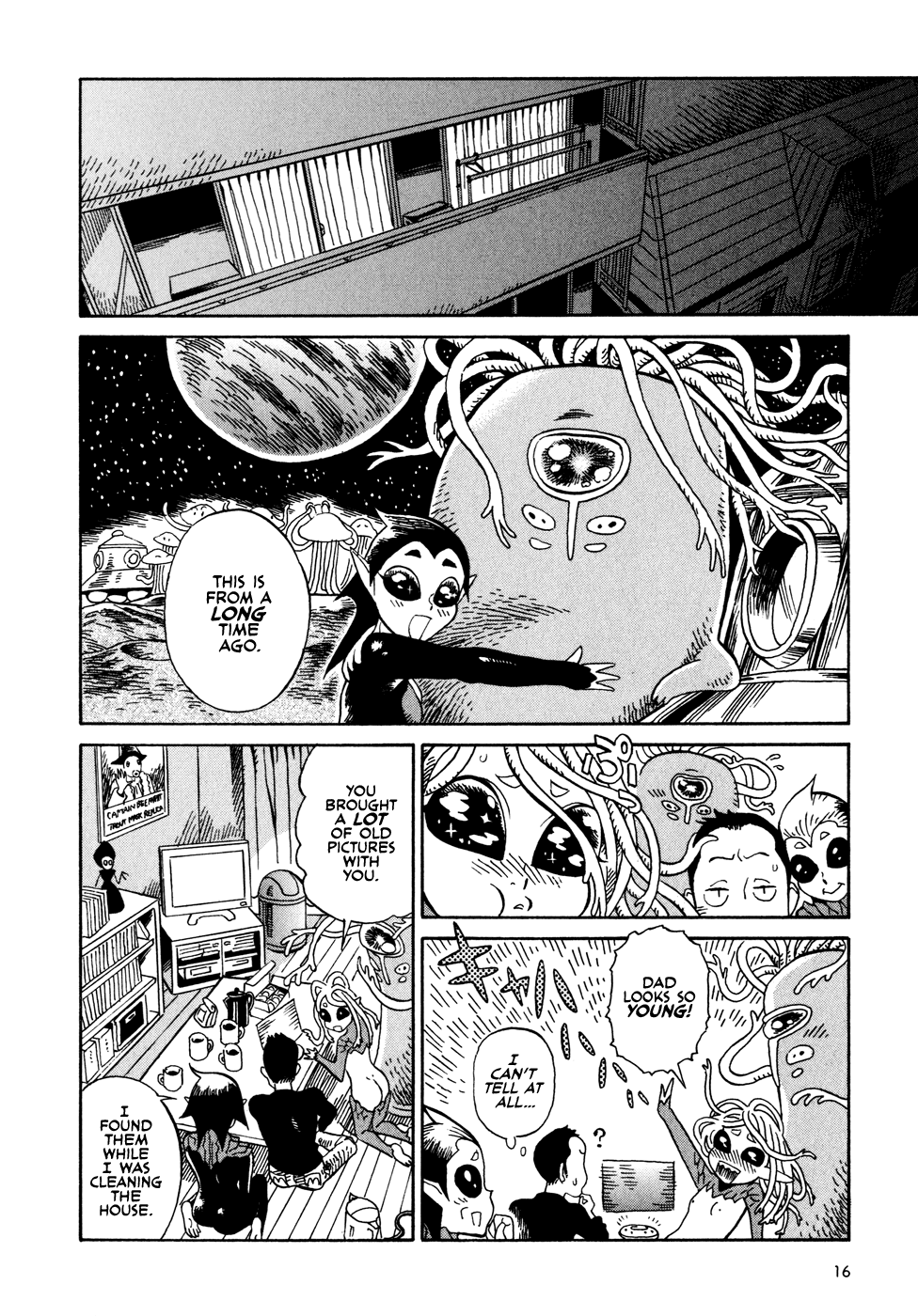 Yome ga Kore na Monde. Her parents are also aliens 第4页