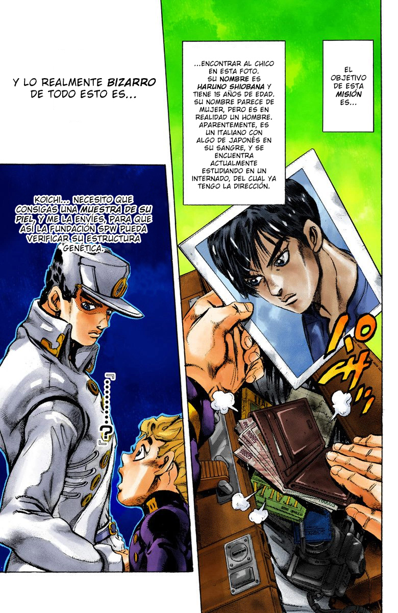 JoJo no Kimyou na Bouken Part 5: Ougon no Kaze (Official Colored) Gold Experience parte 1 (Color Español) 第6页