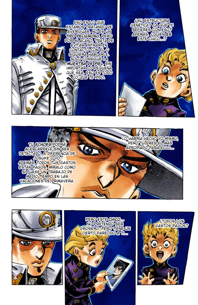 JoJo no Kimyou na Bouken Part 5: Ougon no Kaze (Official Colored) Gold Experience parte 1 (Color Español) 第7页