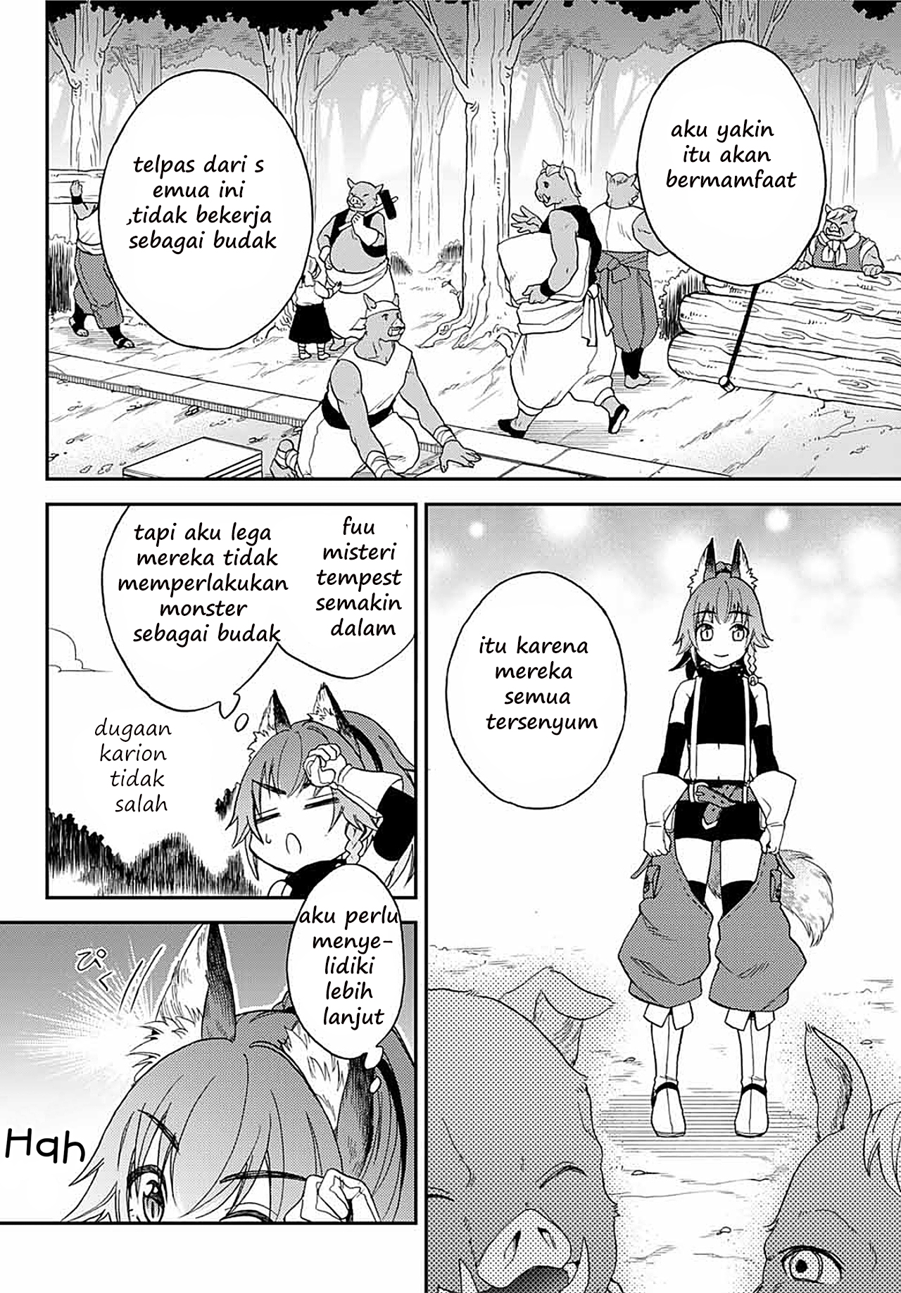 Tensei Shitara Slime Datta Ken: Ibun - Makoku Kurashi no Trinity [Clover]Aku Di Sini, Tempest !! 第18页