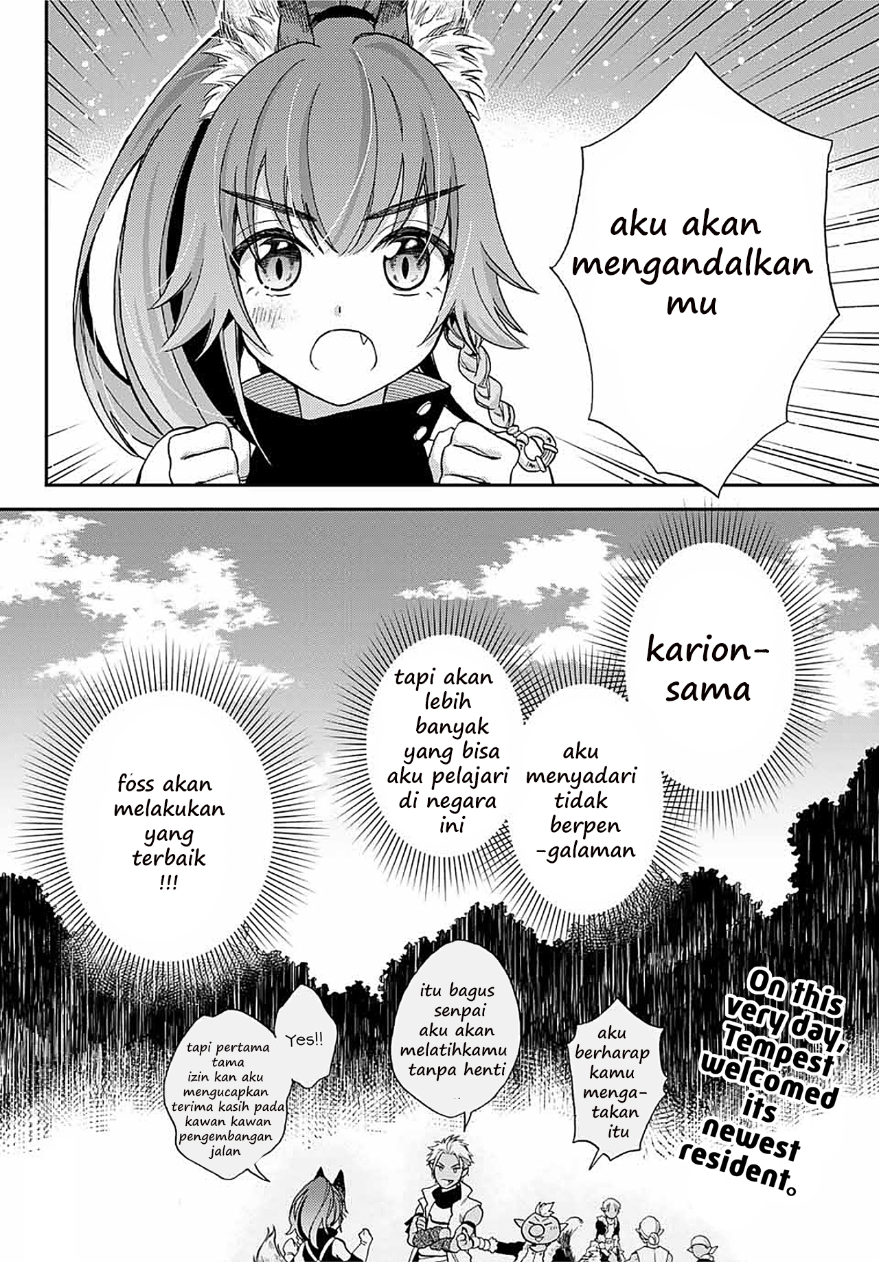 Tensei Shitara Slime Datta Ken: Ibun - Makoku Kurashi no Trinity [Clover]Aku Di Sini, Tempest !! 第34页