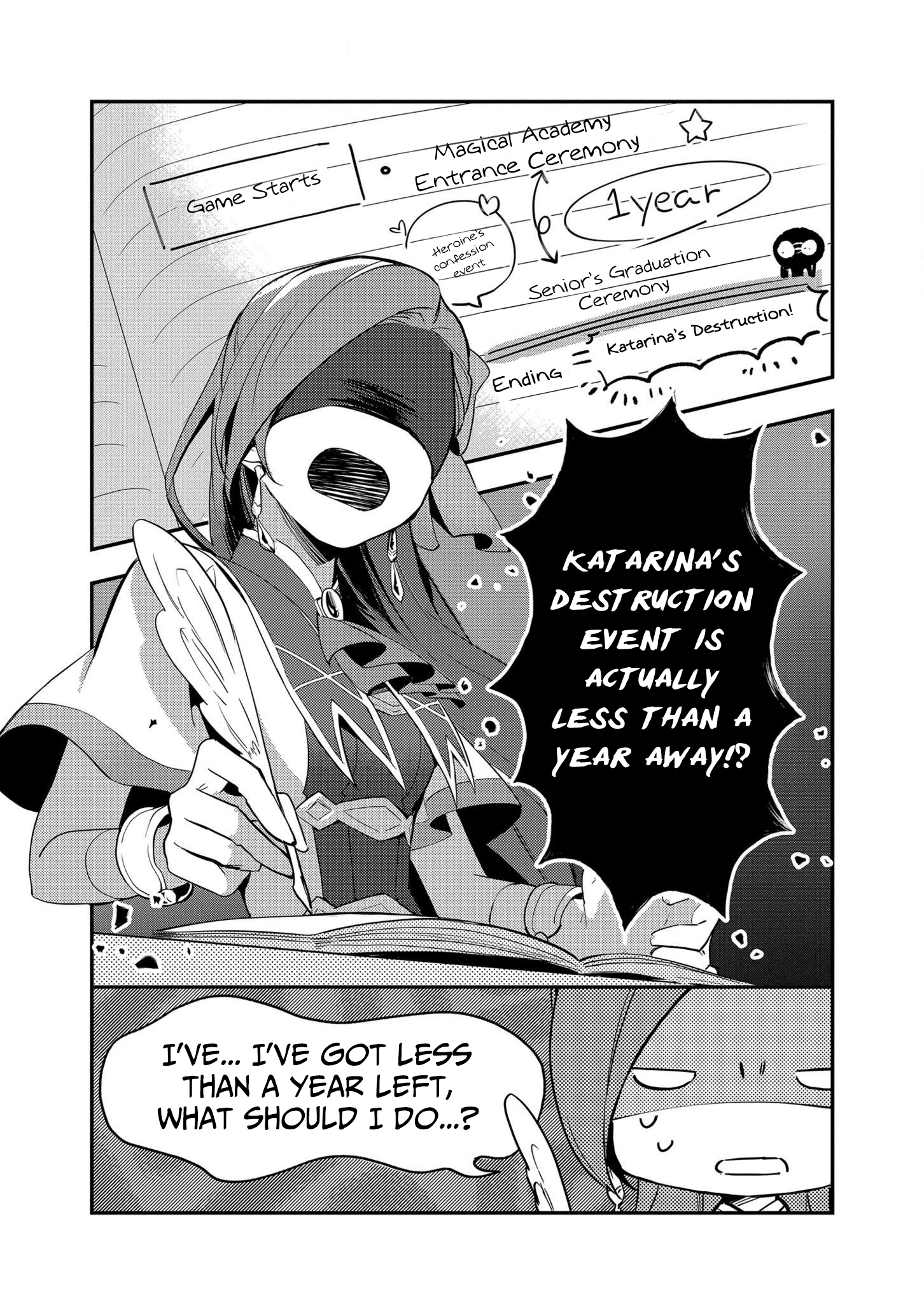 Otome Game no Hametsu Flag shika nai Akuyaku Reijou ni Tensei shite shimatta... Zettai Zetsumei! Hametsu Sunzen Hen A 15 Year Old Katarina Recalls Her Previous Life's Memories 第26页