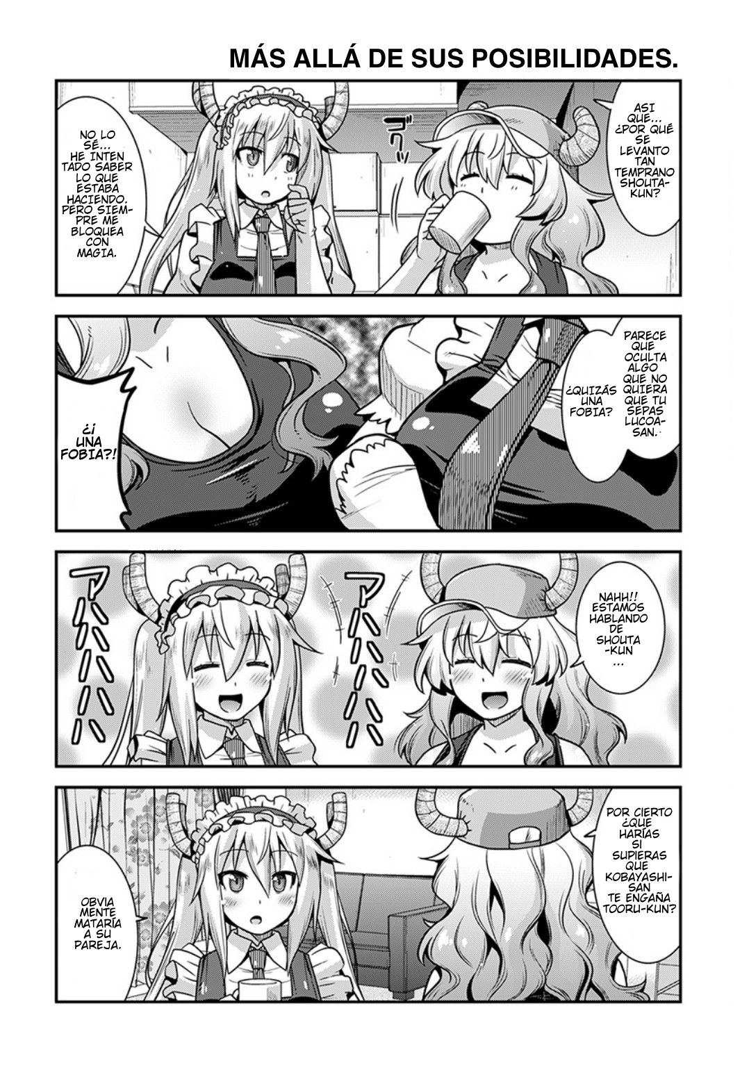 Kobayashi-san Chi no Maid Dragon: Lucoa wa Boku no ×× Desu Los conejos y yo 第2页