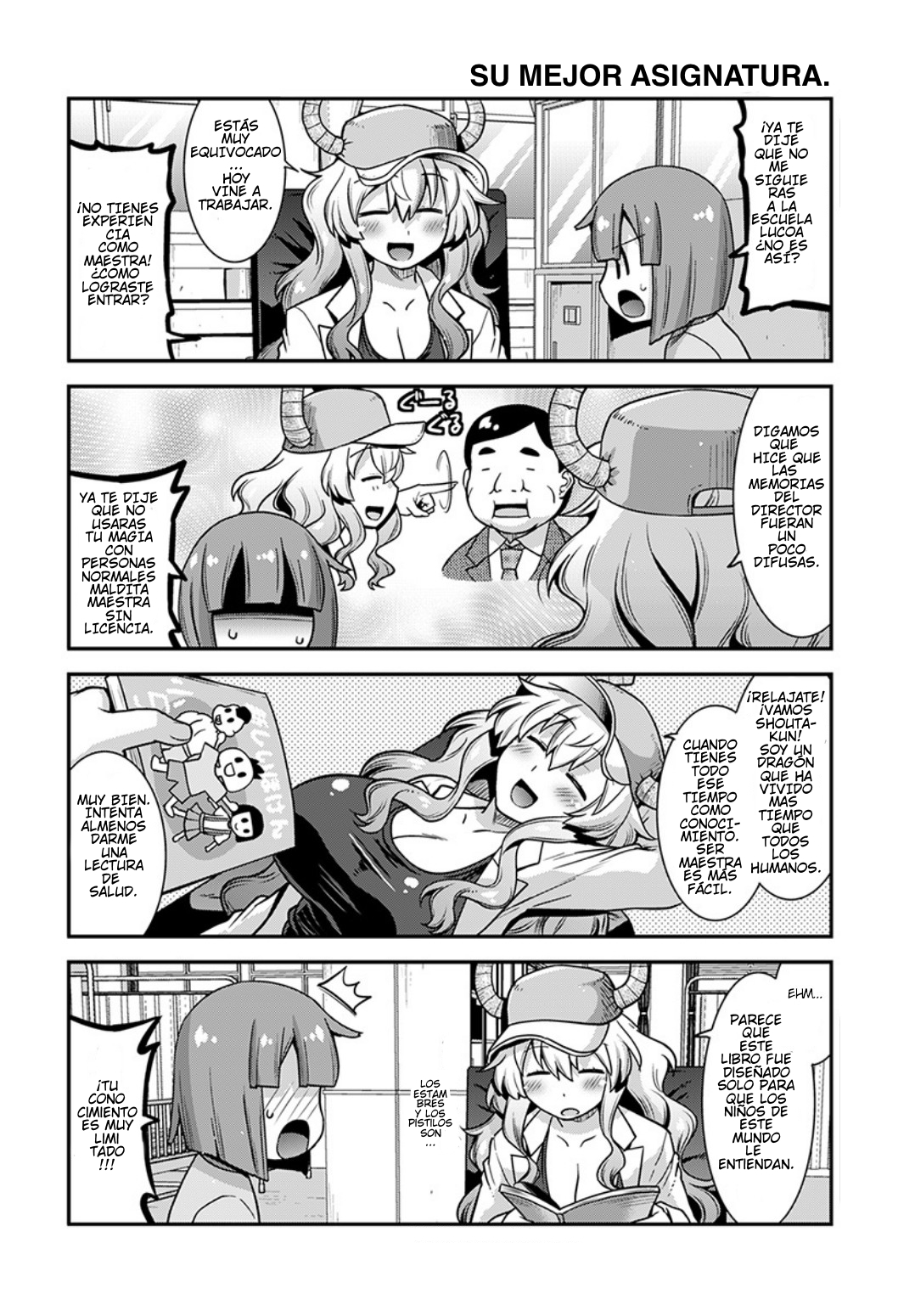 Kobayashi-san Chi no Maid Dragon: Lucoa wa Boku no ×× Desu Los conejos y yo 第4页