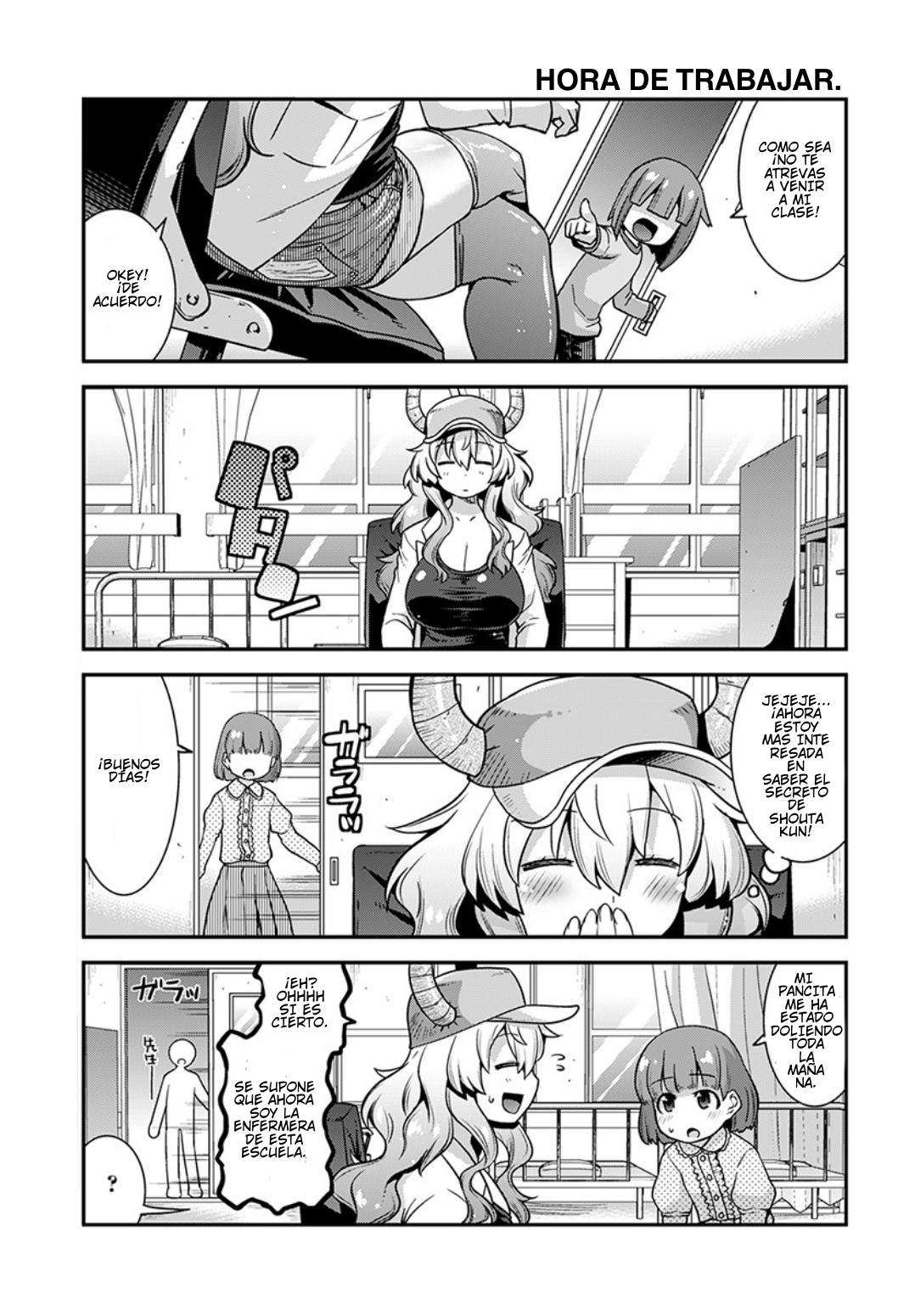Kobayashi-san Chi no Maid Dragon: Lucoa wa Boku no ×× Desu Los conejos y yo 第5页