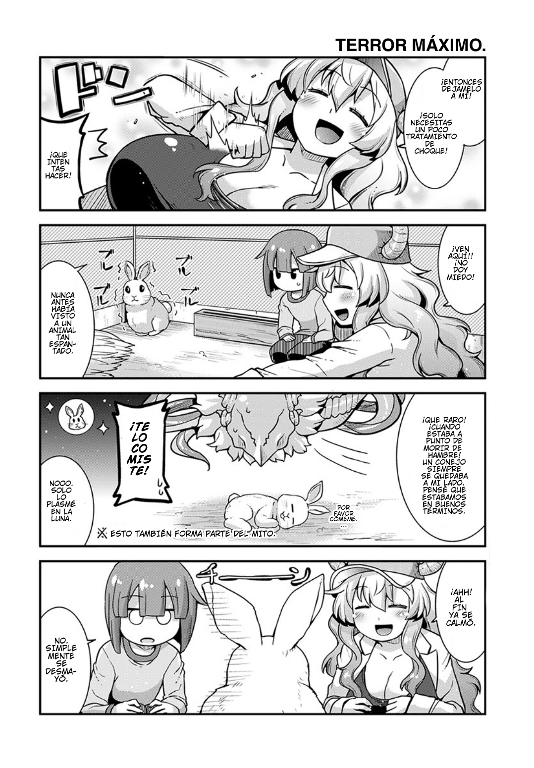 Kobayashi-san Chi no Maid Dragon: Lucoa wa Boku no ×× Desu Los conejos y yo 第10页