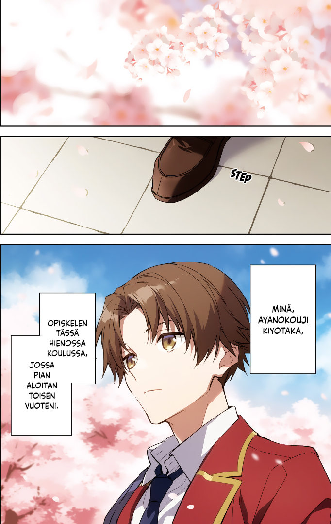 Youkoso Jitsuryoku Shijou Shugi no Kyoushitsu e: 2-nensei-hen Huone 1 第3页