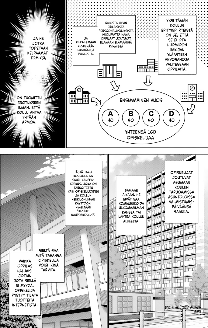 Youkoso Jitsuryoku Shijou Shugi no Kyoushitsu e: 2-nensei-hen Huone 1 第5页