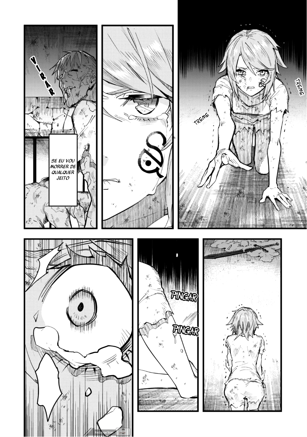 "Omae Gotoki ga Maou ni Kateru to Omouna" to Yuusha Party wo Tsuihou sareta node, Outo de Kimama ni Kurashitai the Comic A maldição abençoada 第32页