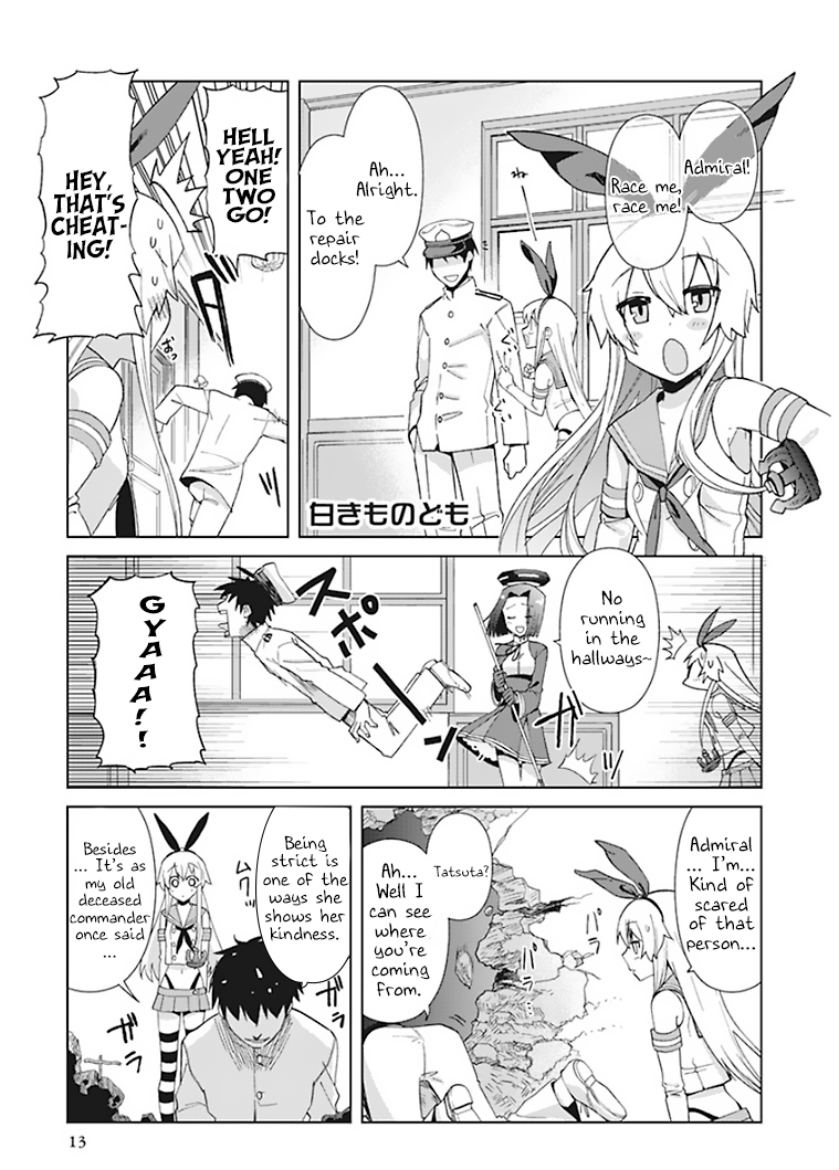 Kantai Collection -KanColle- Anthology Comic Yokosuka Guardian Office Edition Admiral and Tatsuta-san 第11页