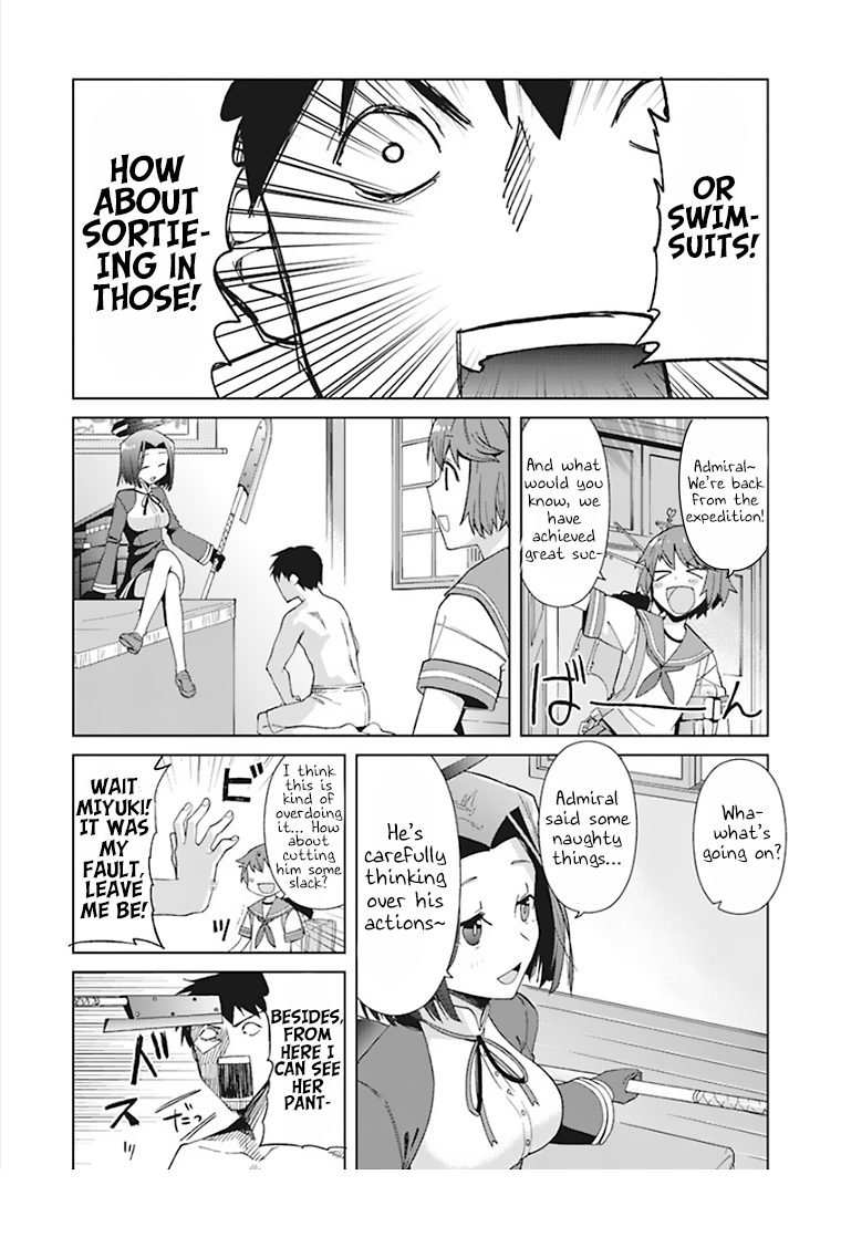 Kantai Collection -KanColle- Anthology Comic Yokosuka Guardian Office Edition Admiral and Tatsuta-san 第9页