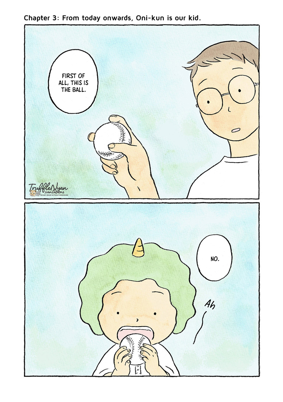 Oni no Ko From today onwards, Oni-kun is our kid. 第3页