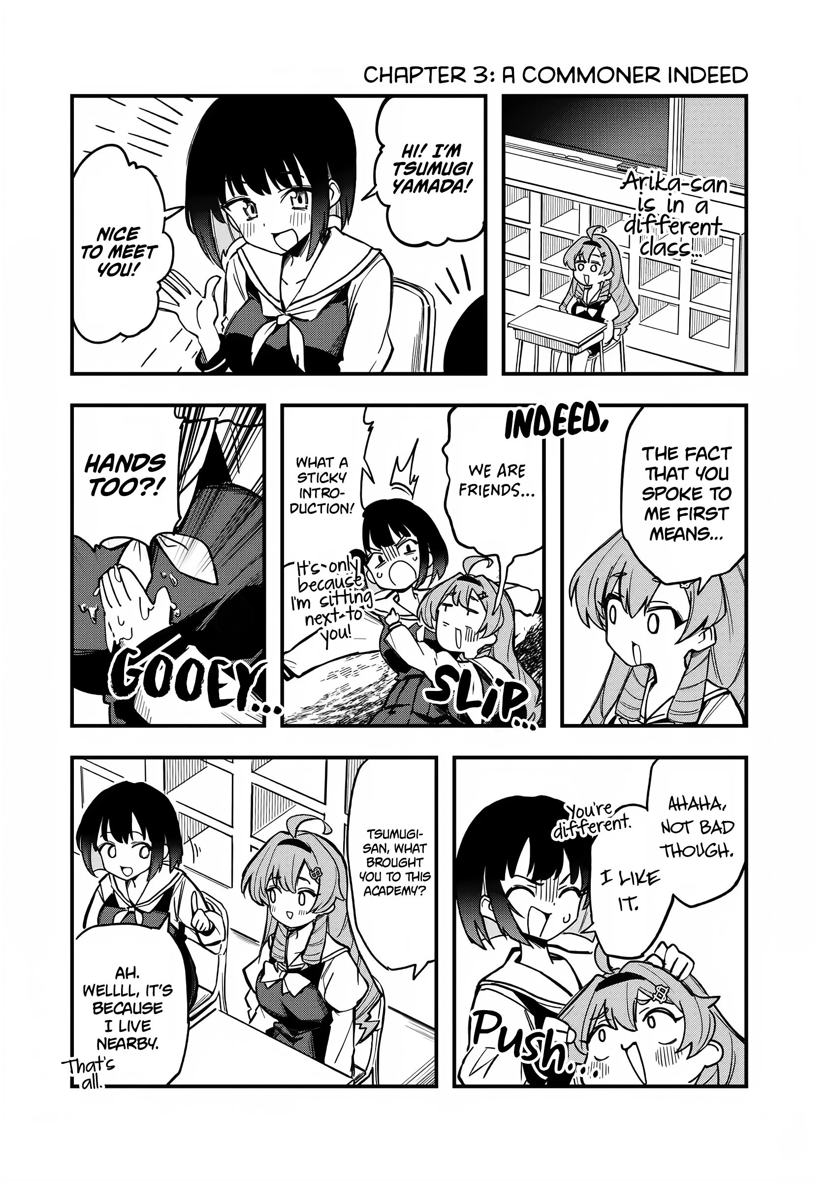 Bakushin Ojou-sama Dou! A Commoner Indeed 第1页