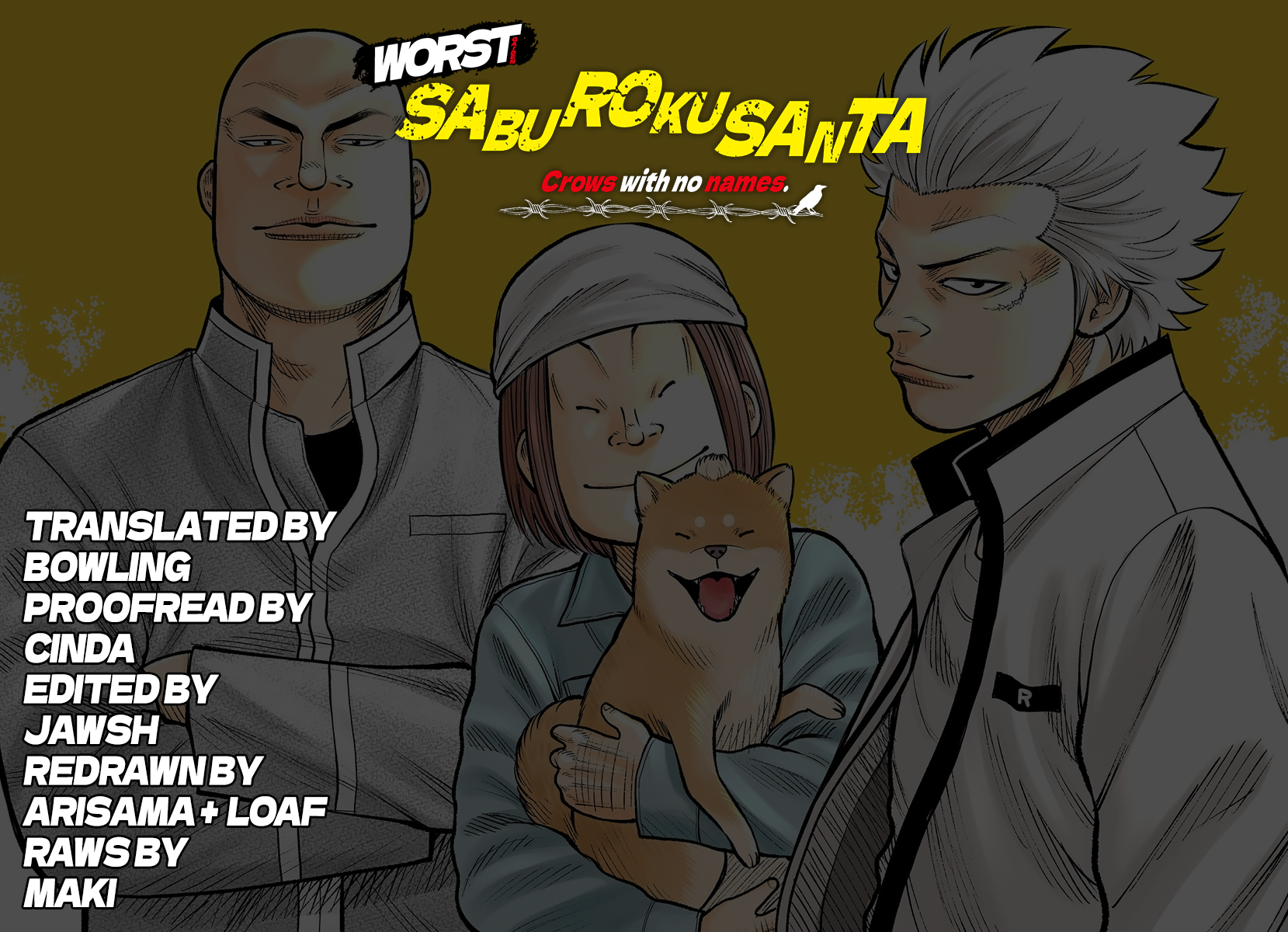 WORST Gaiden Saburoku Santa Namonaki Karasu-tachi Fireworks on a winter day 第1页