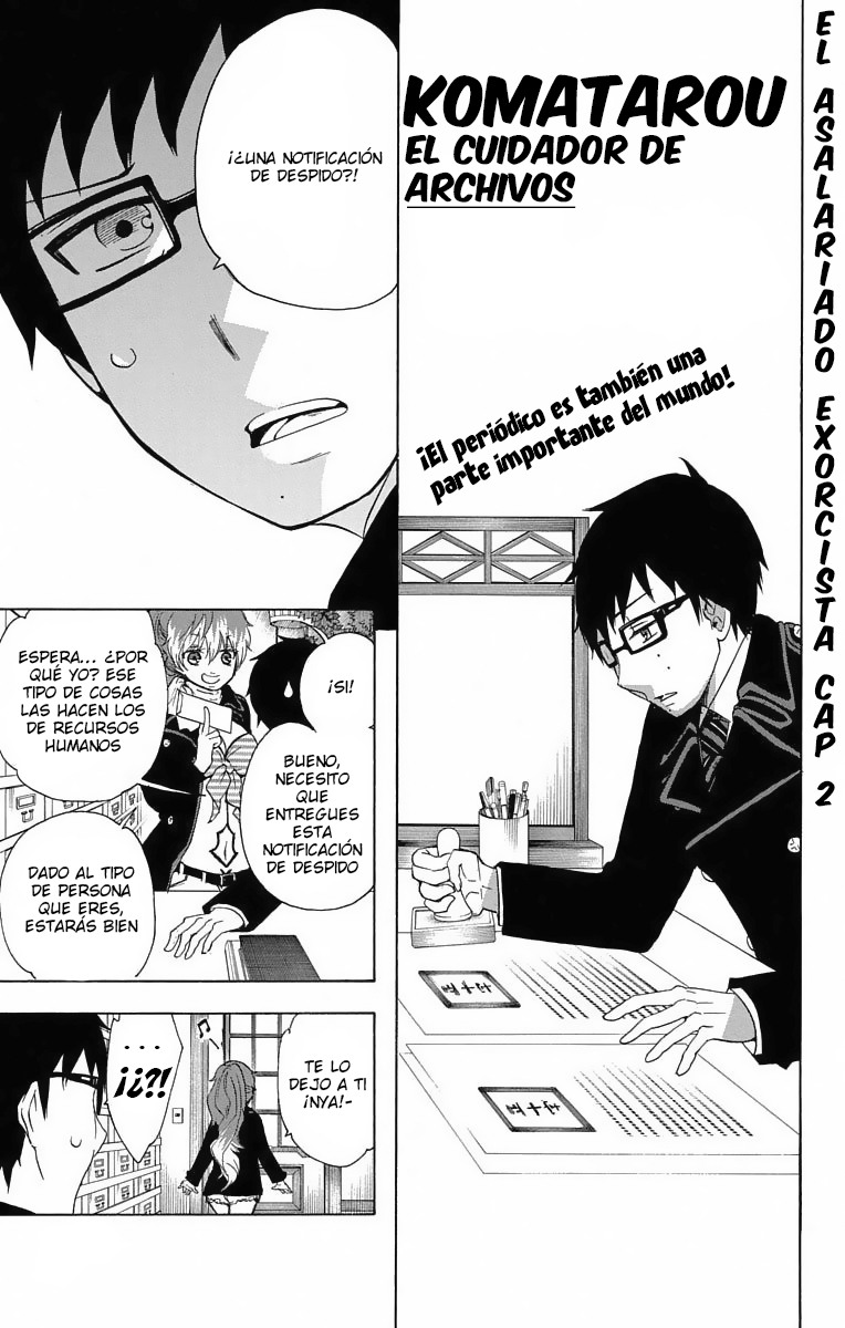 Salaryman Exorcist - Okumura Yukio no Aishuu Vol. 1 Ch. 2 第2页