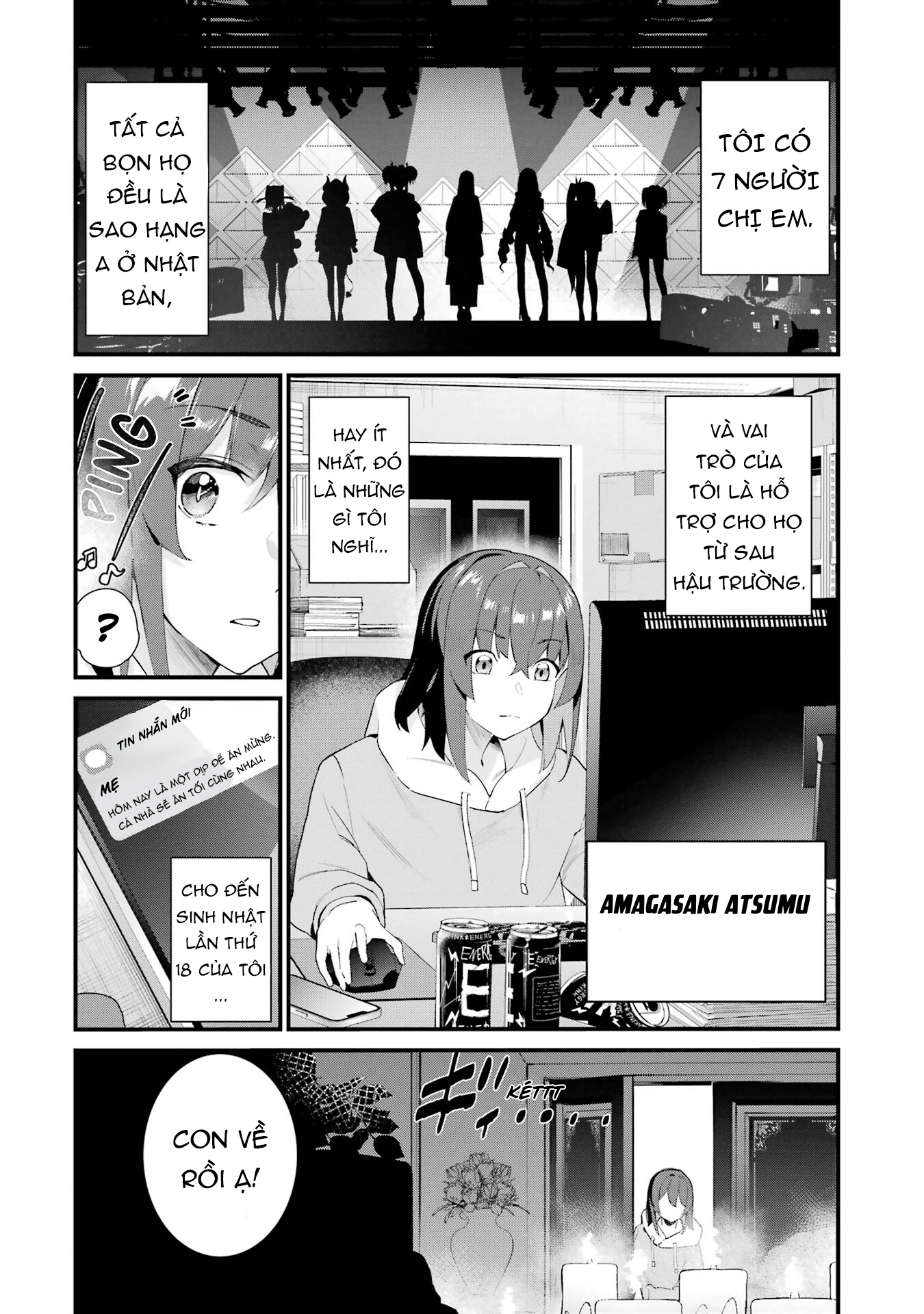 Urakata de Support Shiteta Geinou Ikka wo Tsuihou Sareta Boku wa, Futsuu no Seishun wo Ouka Shitai Không gia đình 第5页