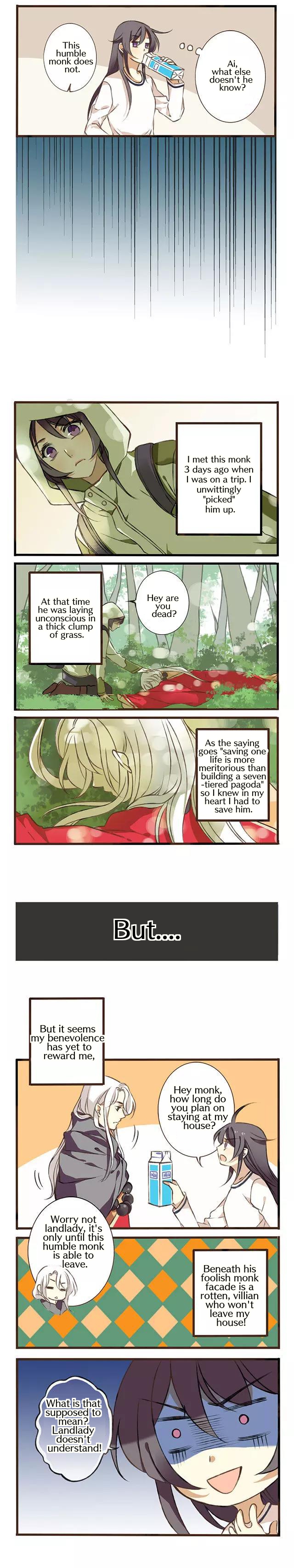 A "Dimwitted" Monk fell from Heaven 第4页