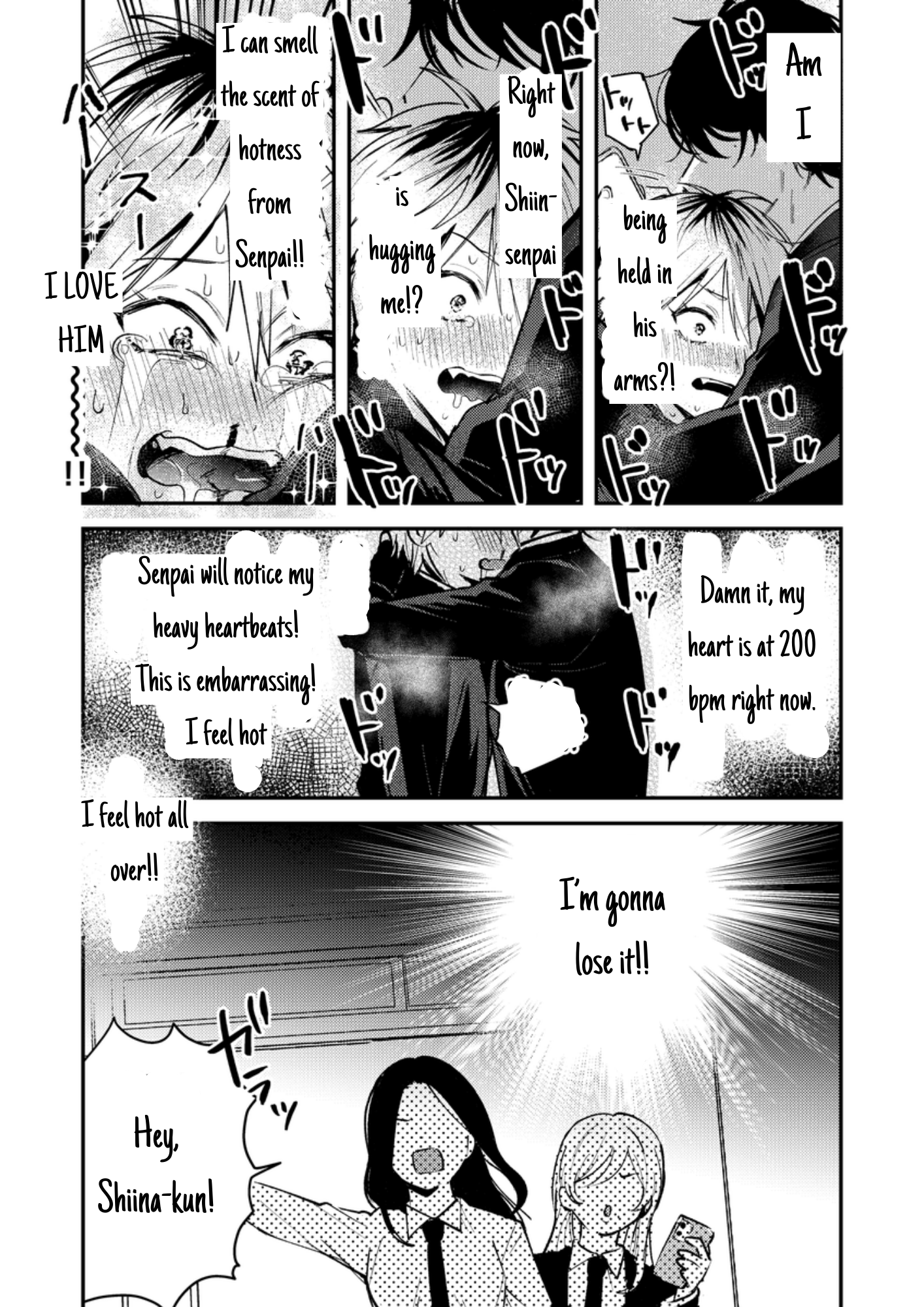 Dameo no Shiina-senpai to Yabao no Sasaki-kun The Locker Incident 第6页