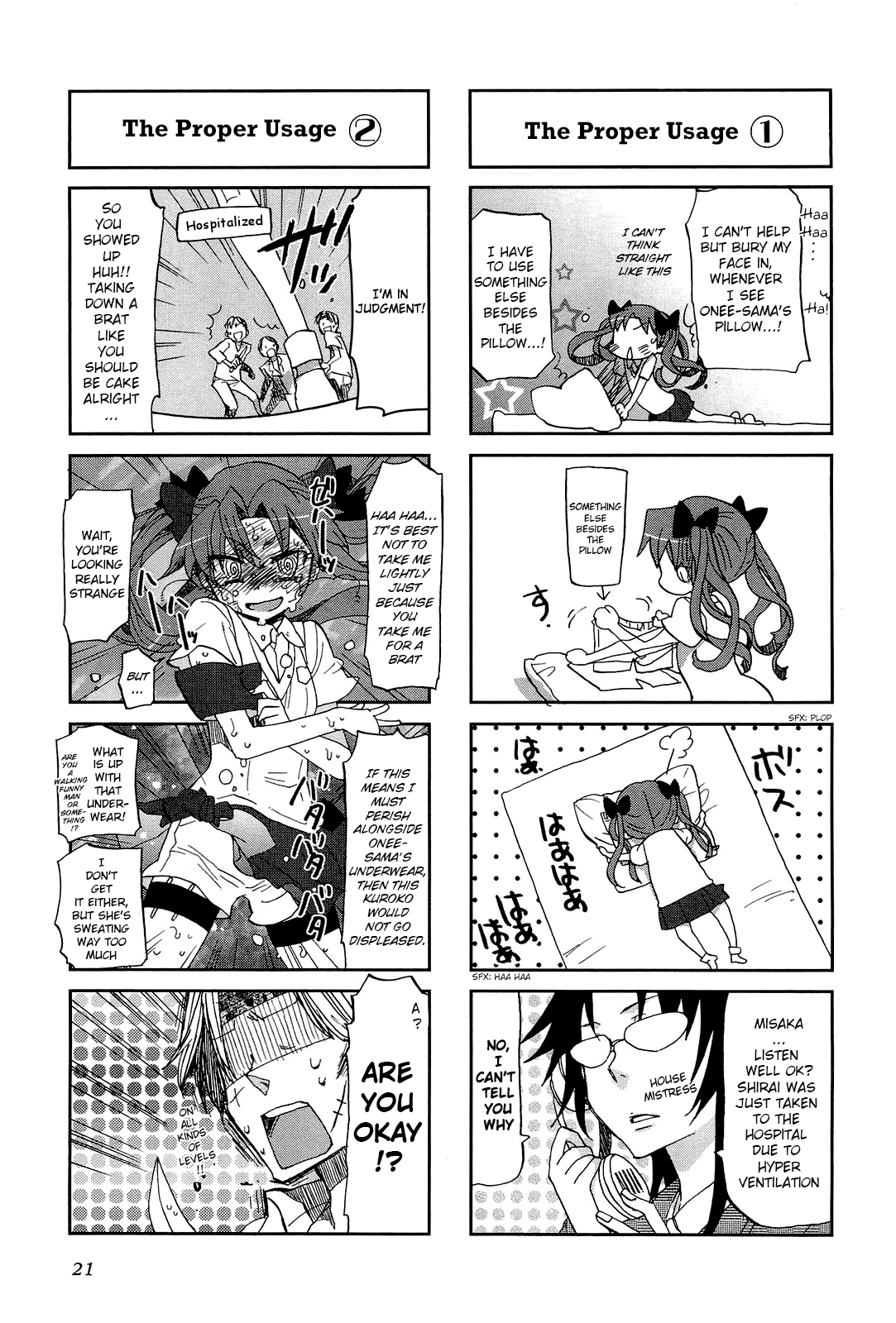 4-koma Koushiki Anthology - Toaru Kagaku no Railgun x Toaru Majutsu no Index The One-way Ticket of Next-door Eden (by Tatsu Nohana) 第3页