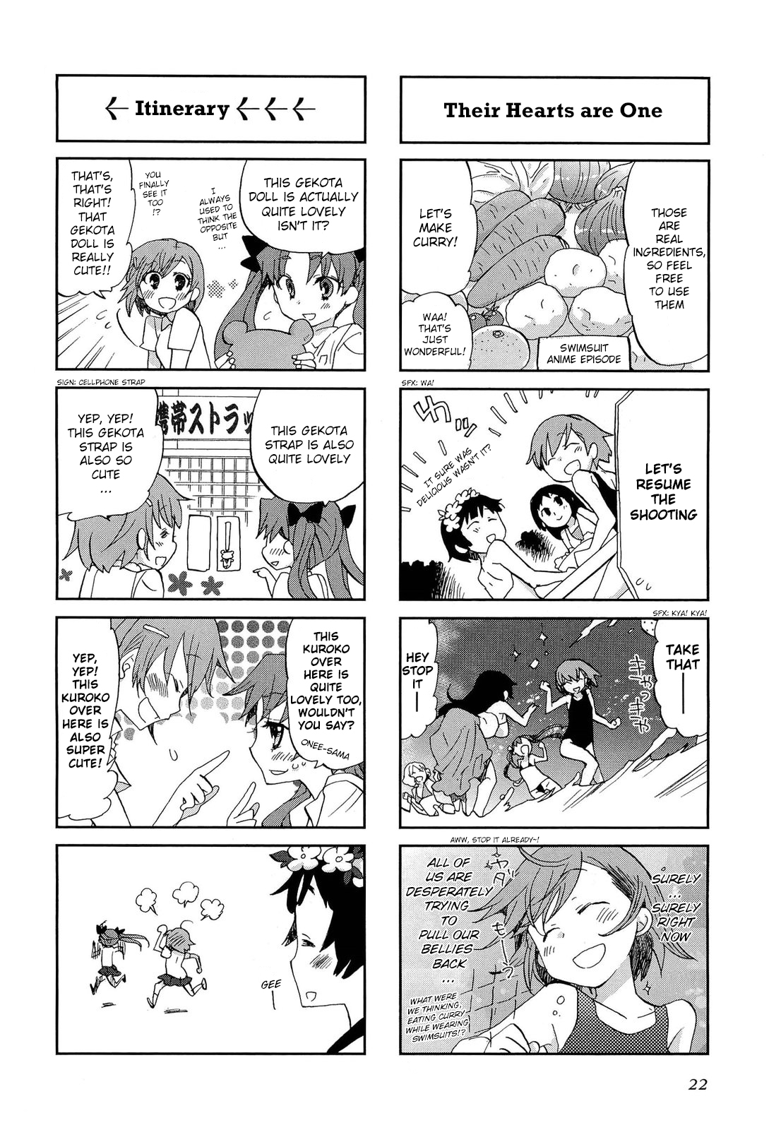 4-koma Koushiki Anthology - Toaru Kagaku no Railgun x Toaru Majutsu no Index The One-way Ticket of Next-door Eden (by Tatsu Nohana) 第4页