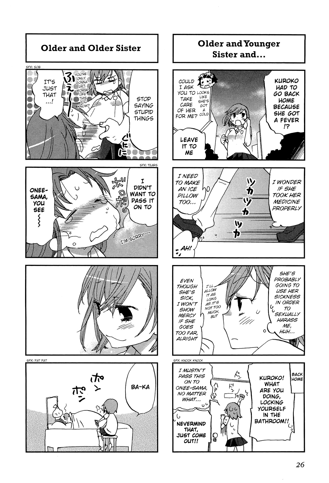 4-koma Koushiki Anthology - Toaru Kagaku no Railgun x Toaru Majutsu no Index The One-way Ticket of Next-door Eden (by Tatsu Nohana) 第8页