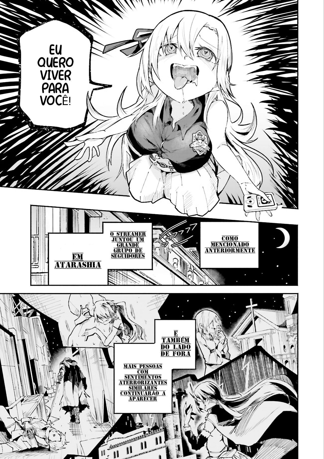 Isekai de Haishin Katsudou wo Shitara Tairyou no Yandere Shinja wo Umidashite Shimatta Ken Vol. 1 Ch. 1 第32页