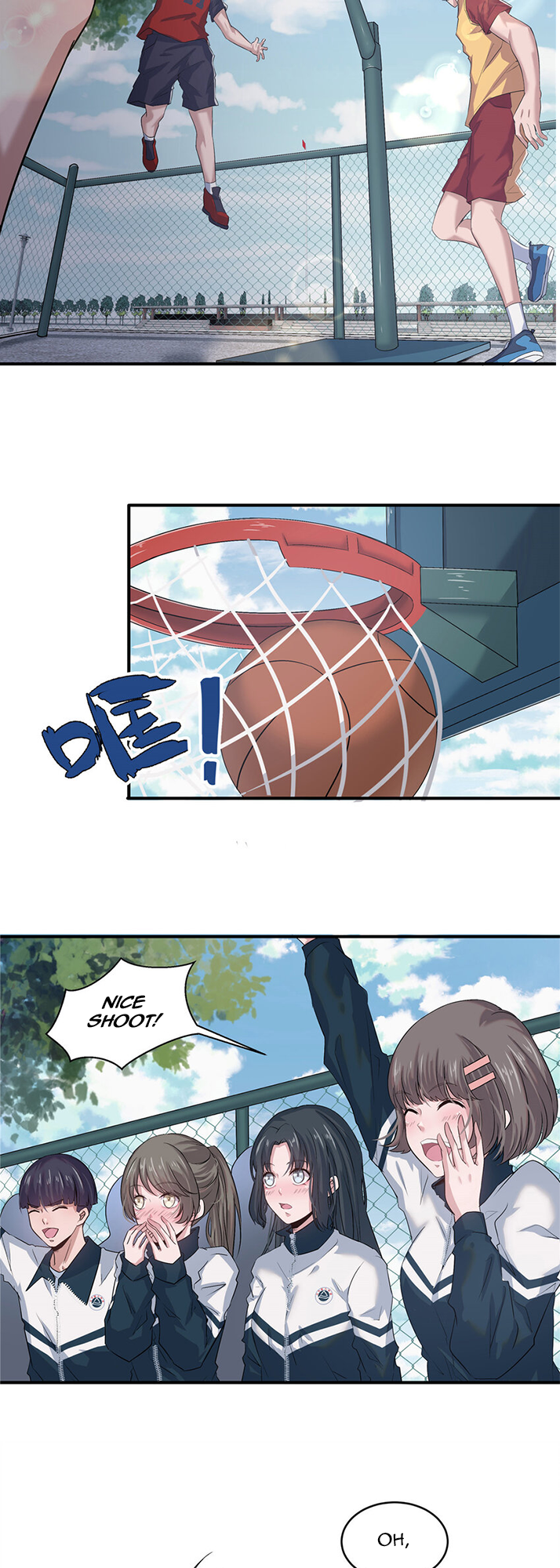 The King Is Back A girl fell from the sky 第4页