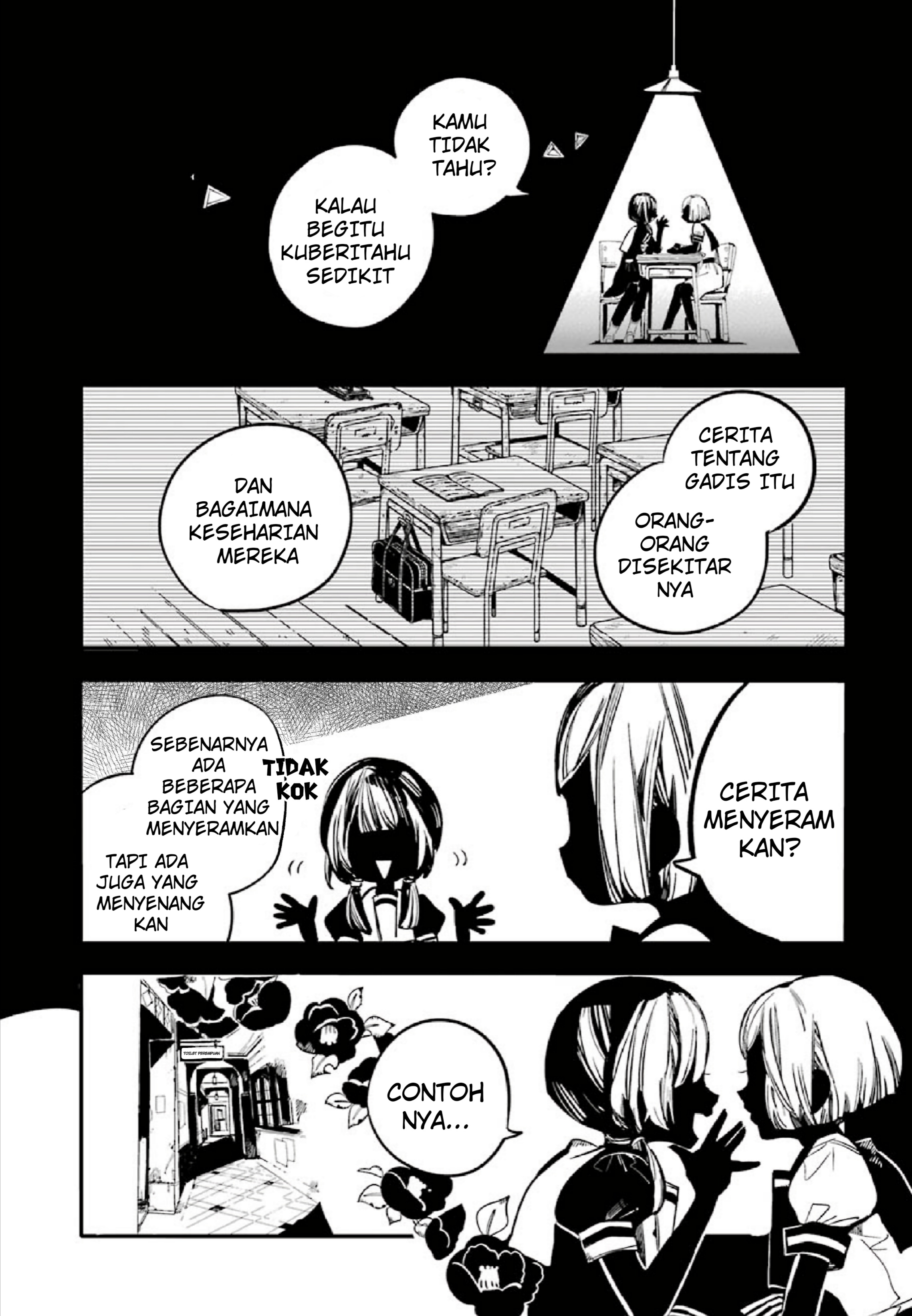 After-school Hanako-kun Hanako Saat Pulang Sekolah 第4页