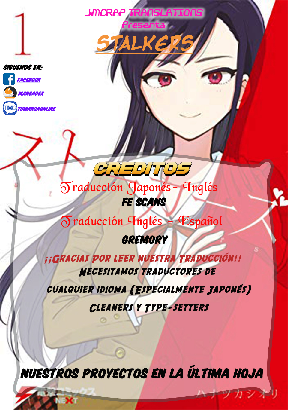Stalkers Lo Que Busco Es Amor, Parte 1 第1页