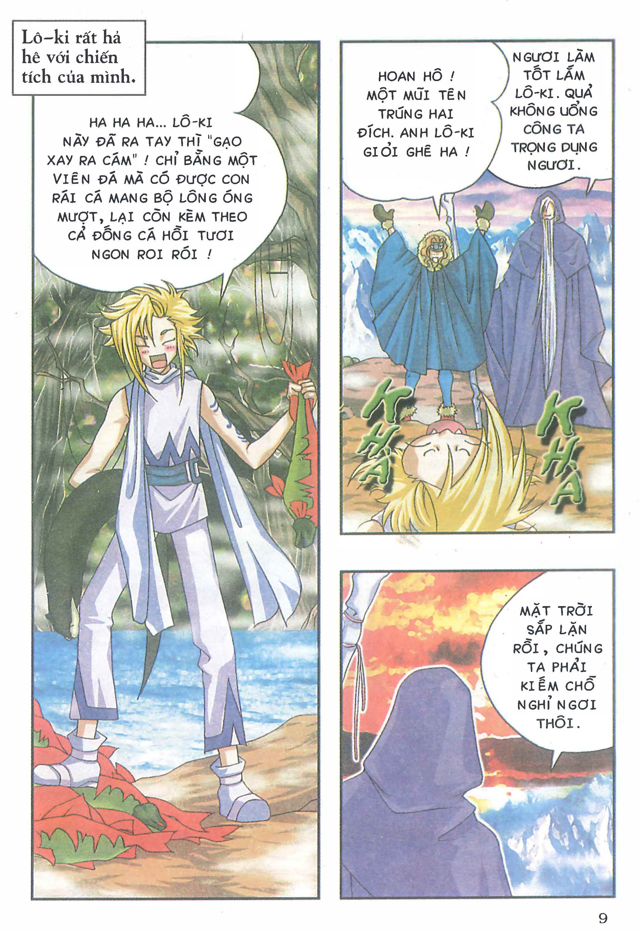 Norse Mythology in Comics Kim Đồng Booklet 25 第11页