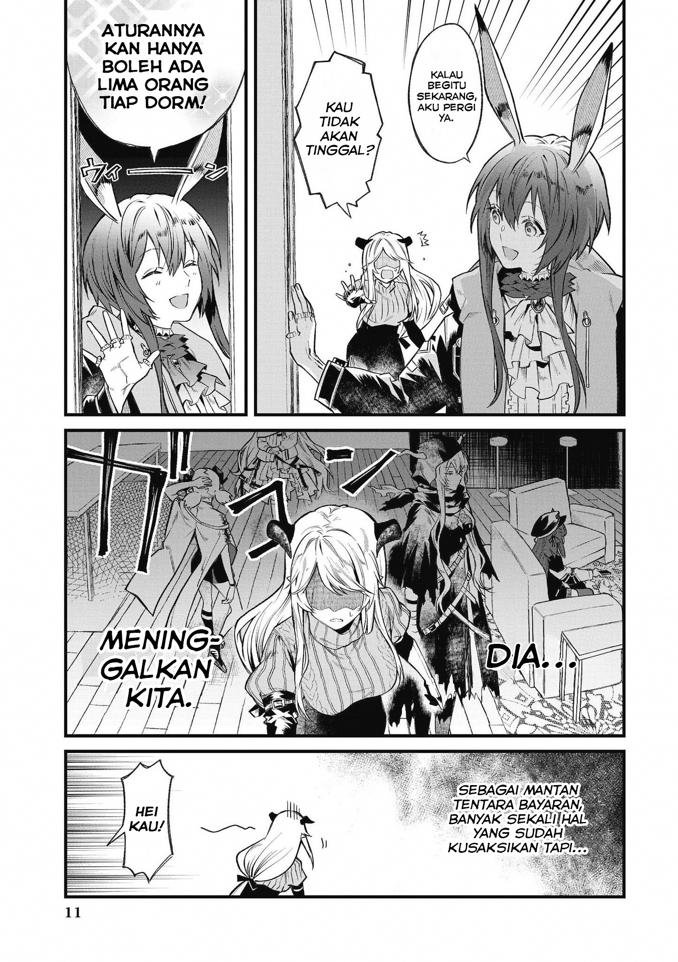 Arknights Comic Anthology Ketenangan Sejenak Para Sarkaz 第8页