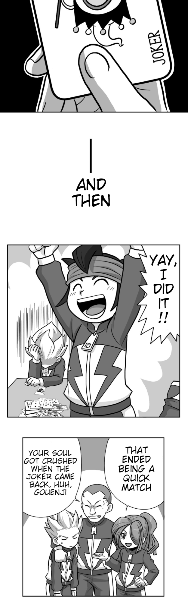 HonoSuto!: Gouenji no Hitorigoto Old Maid and Gouenji 第21页